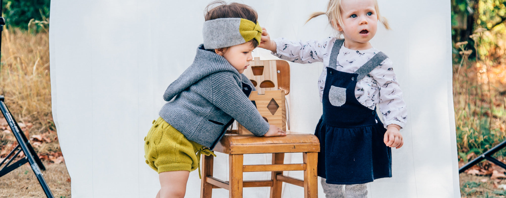 Kaschmir Baby Stirnbänder