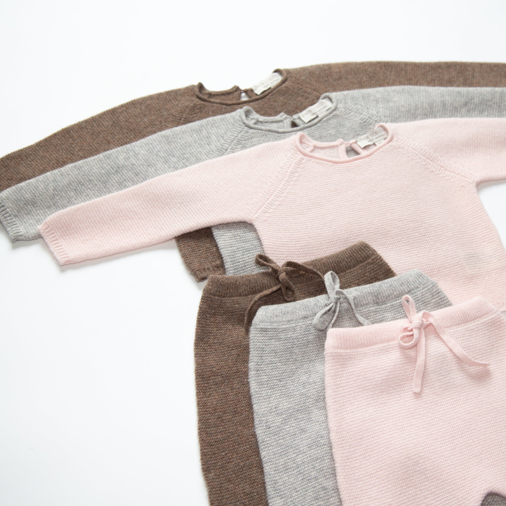 Kaschmir-Baby-Set ANOUK (Pulli & Hose)