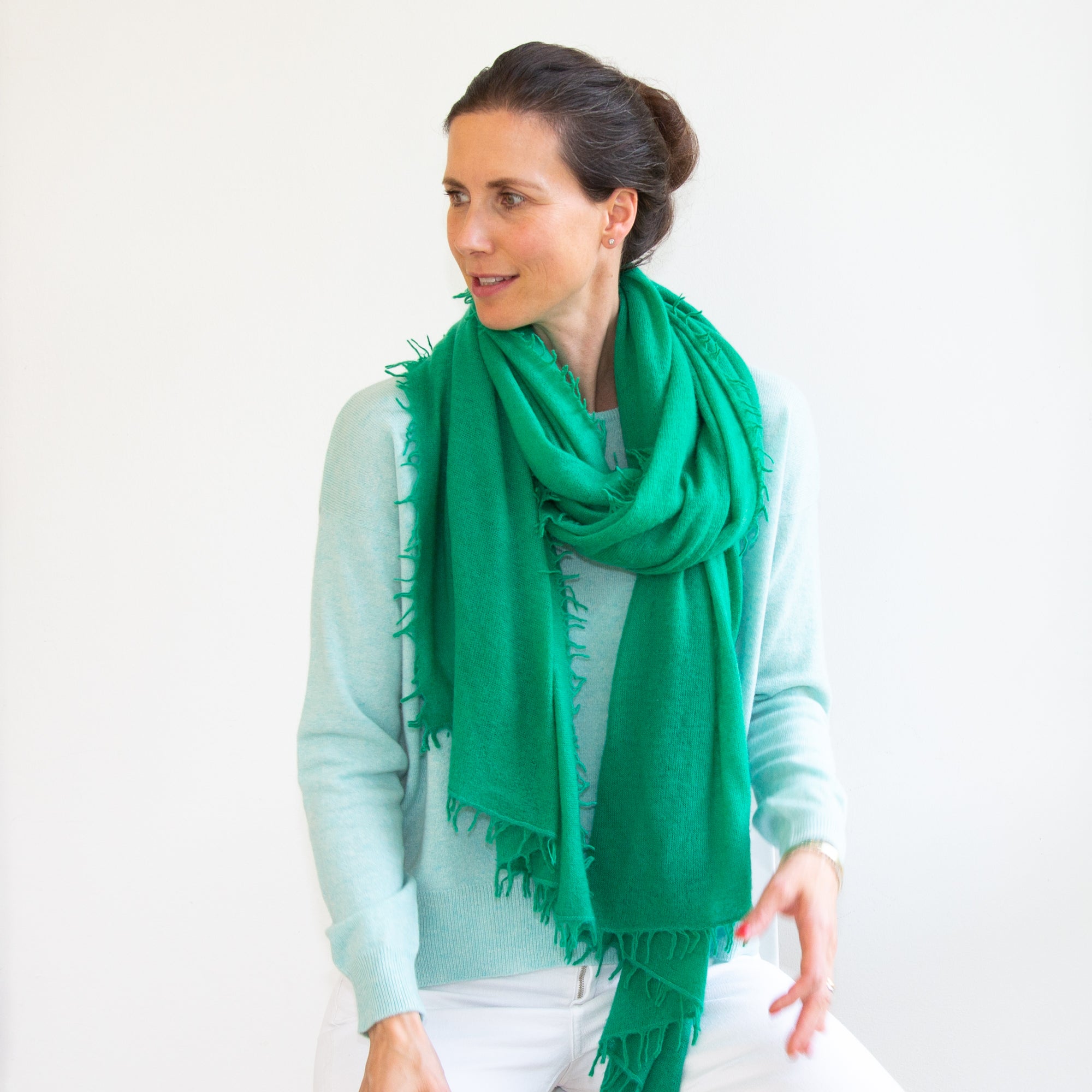 Schal CAMILLE mit Colourblock