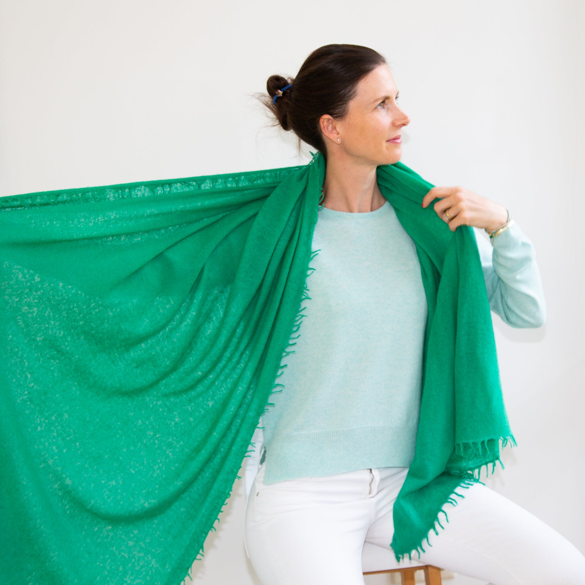 Schal CAMILLE mit Colourblock