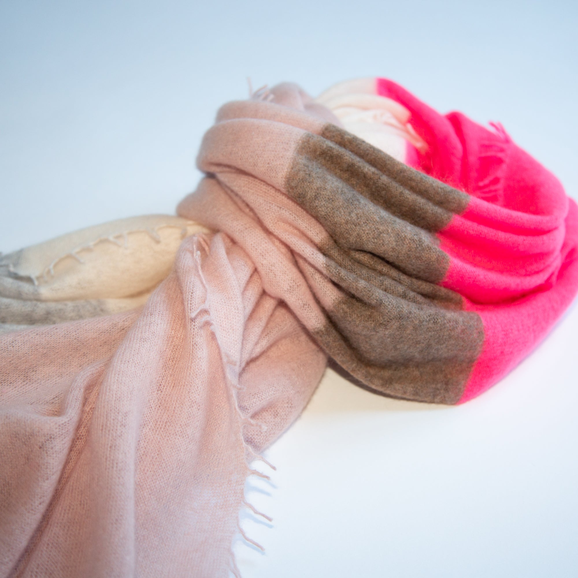 Schal CAMILLE mit Colourblock