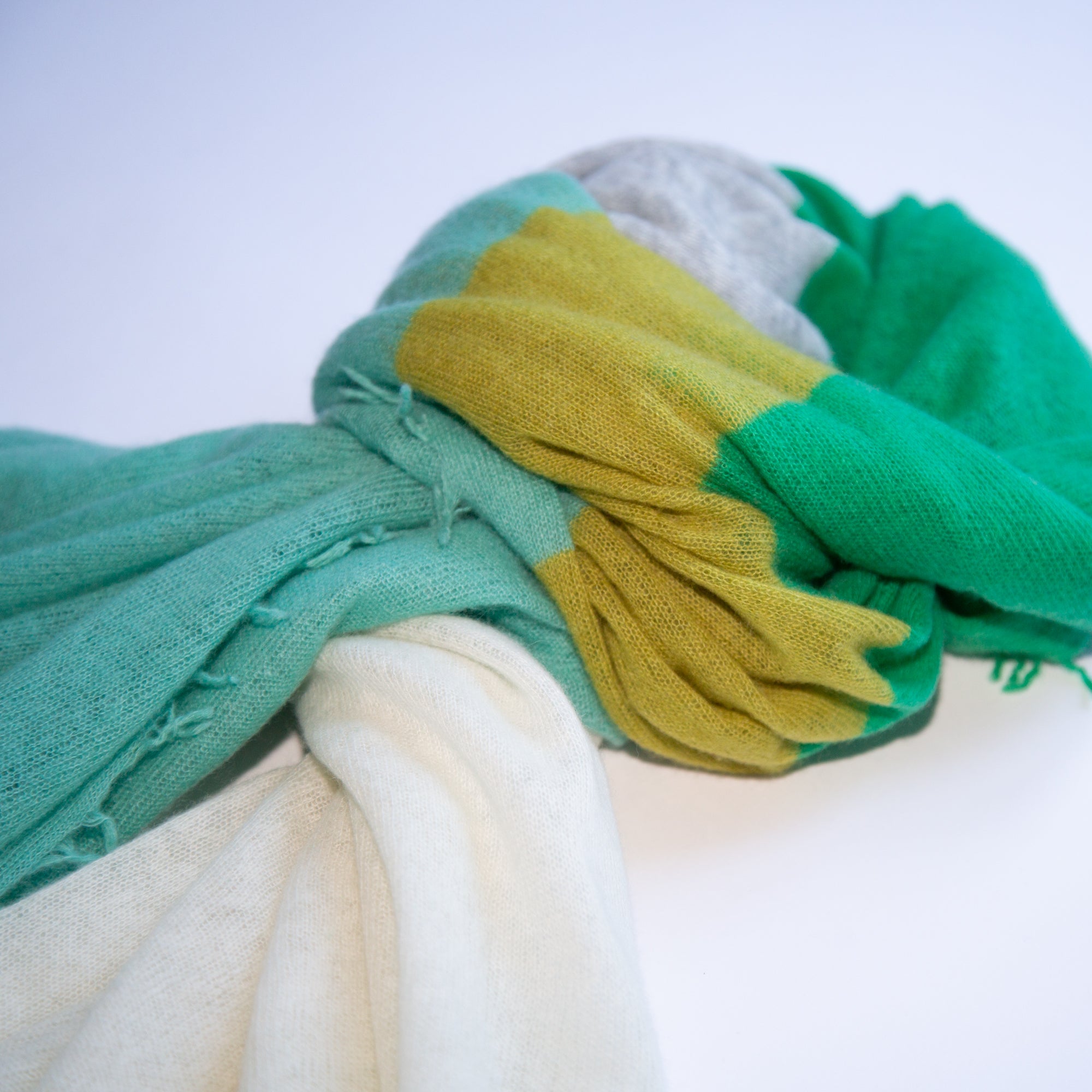 Schal CAMILLE mit Colourblock