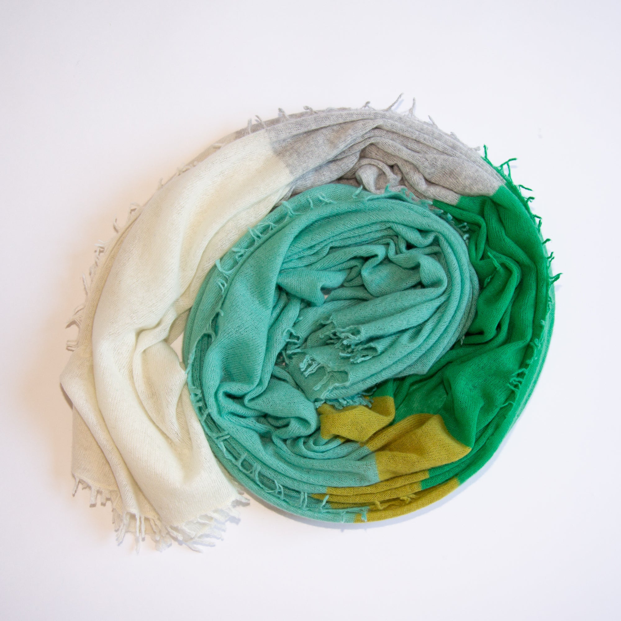 Schal CAMILLE mit Colourblock