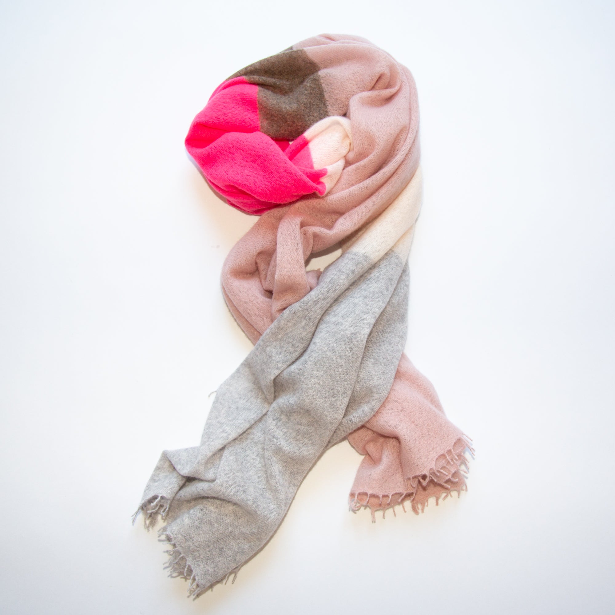 Schal CAMILLE mit Colourblock