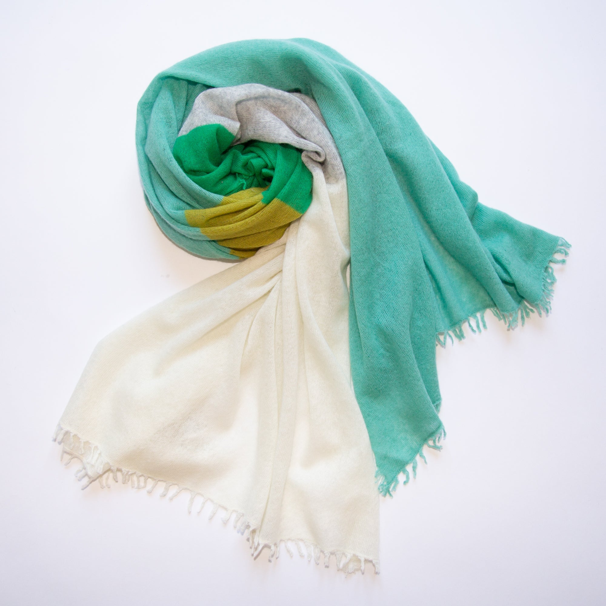 Schal CAMILLE mit Colourblock