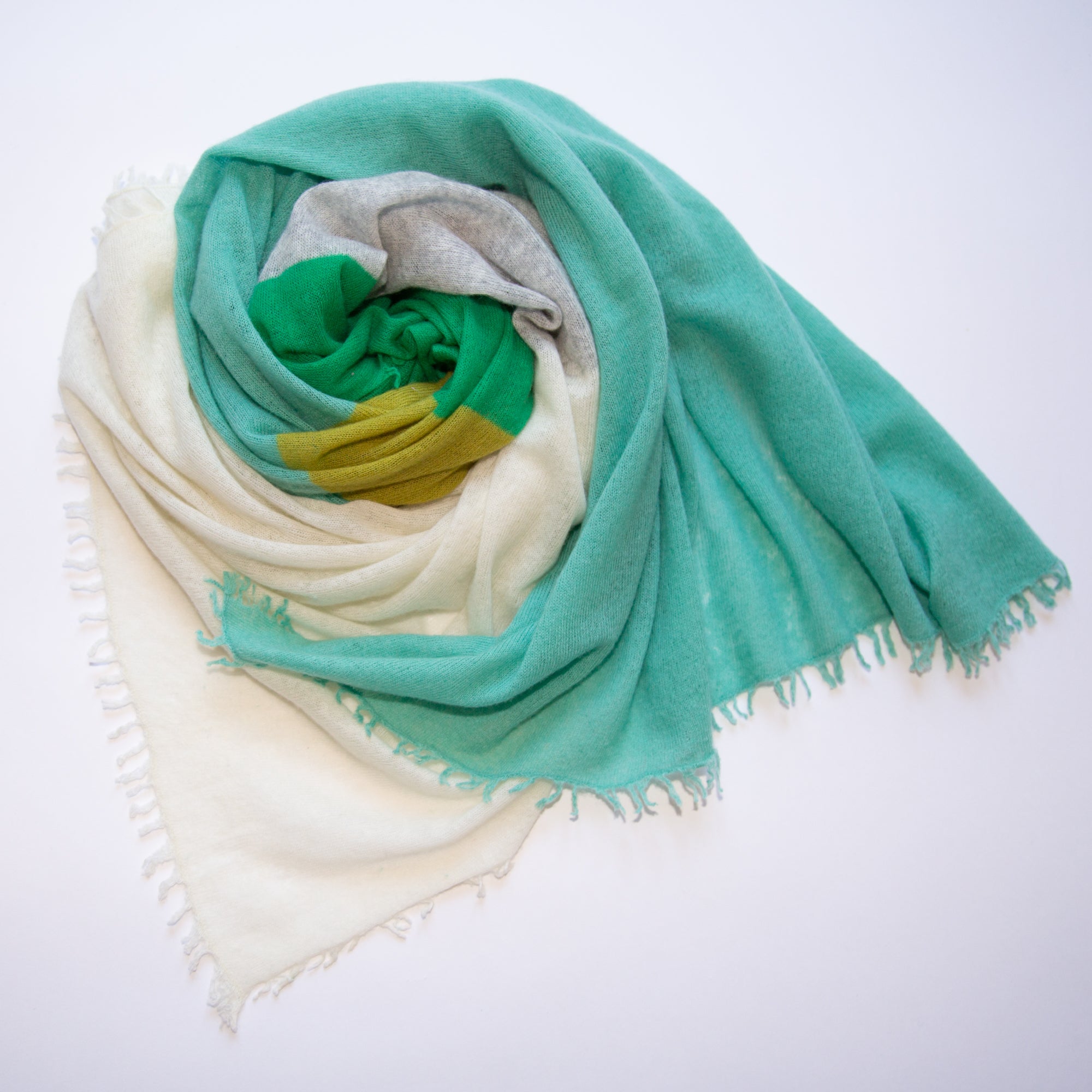 Schal CAMILLE mit Colourblock