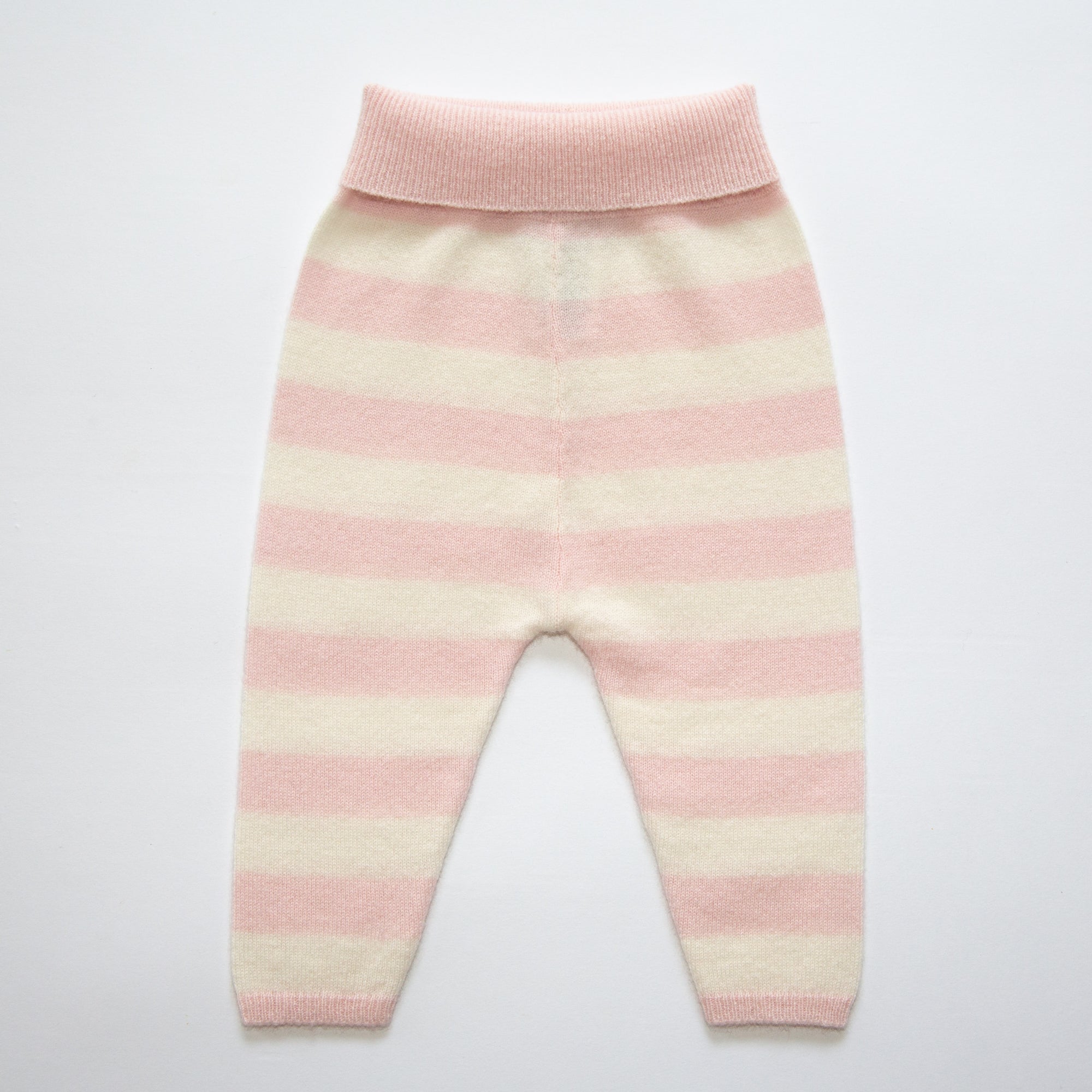 BOBBY cashmere baby pants with stripes