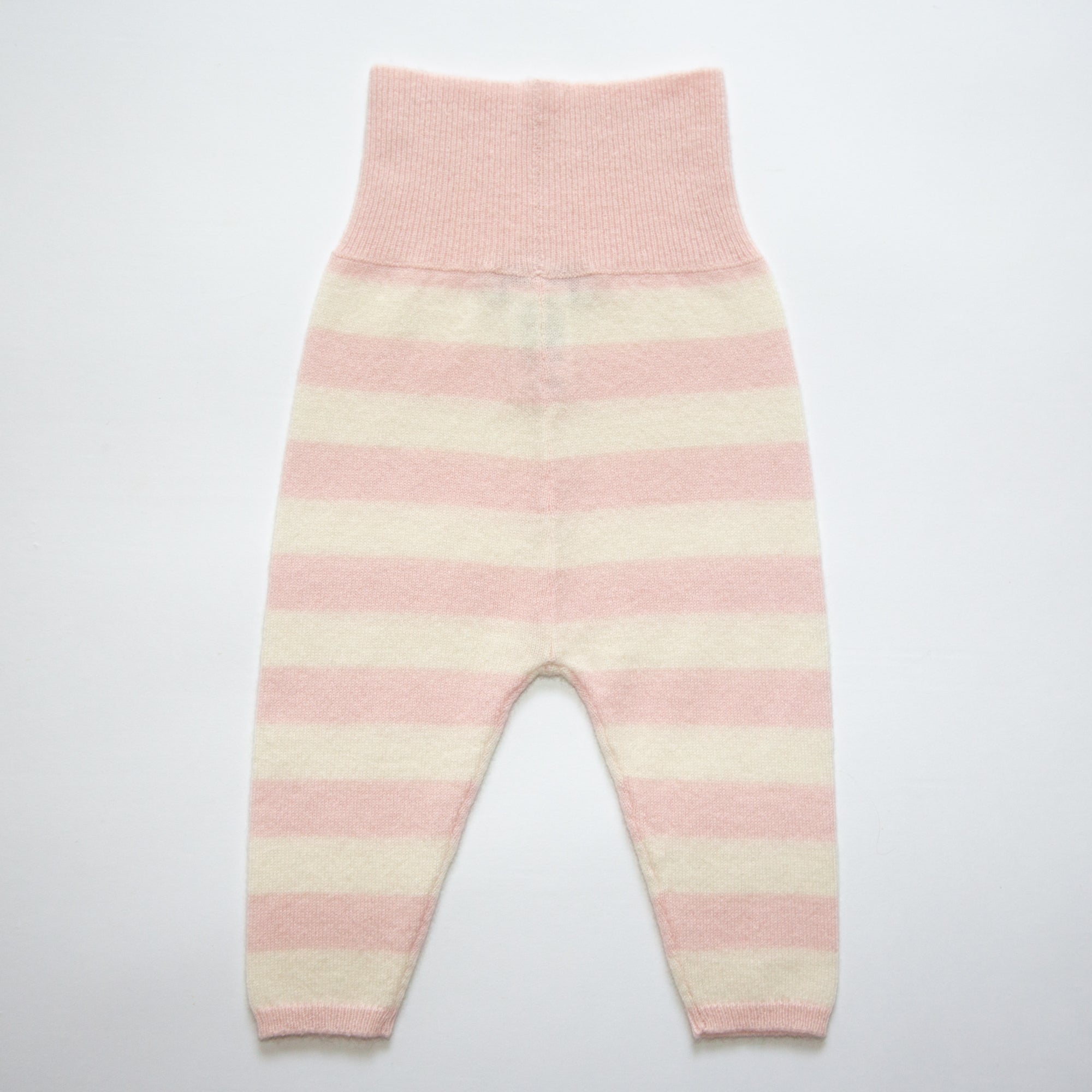 BOBBY cashmere baby pants with stripes