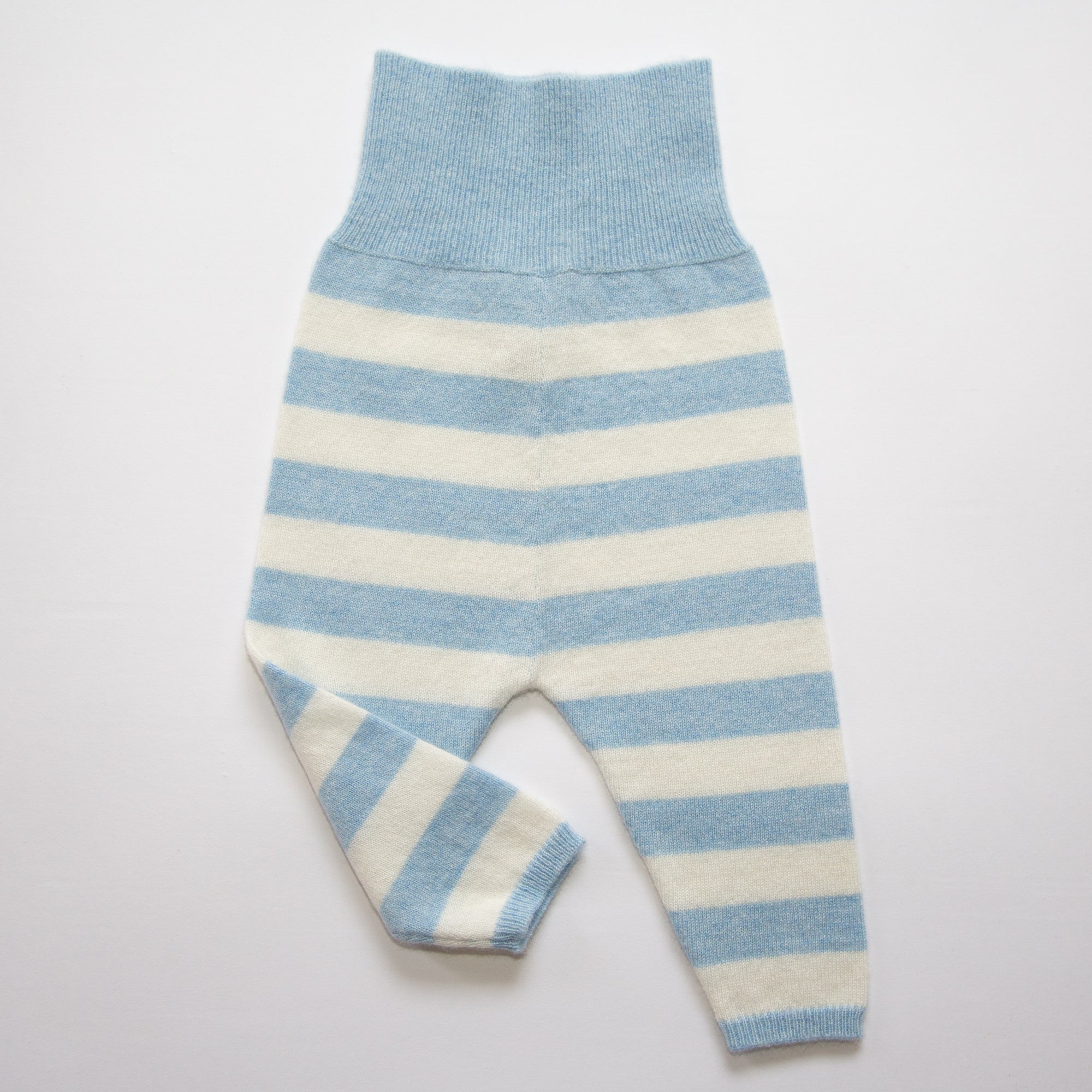 BOBBY cashmere baby pants with stripes