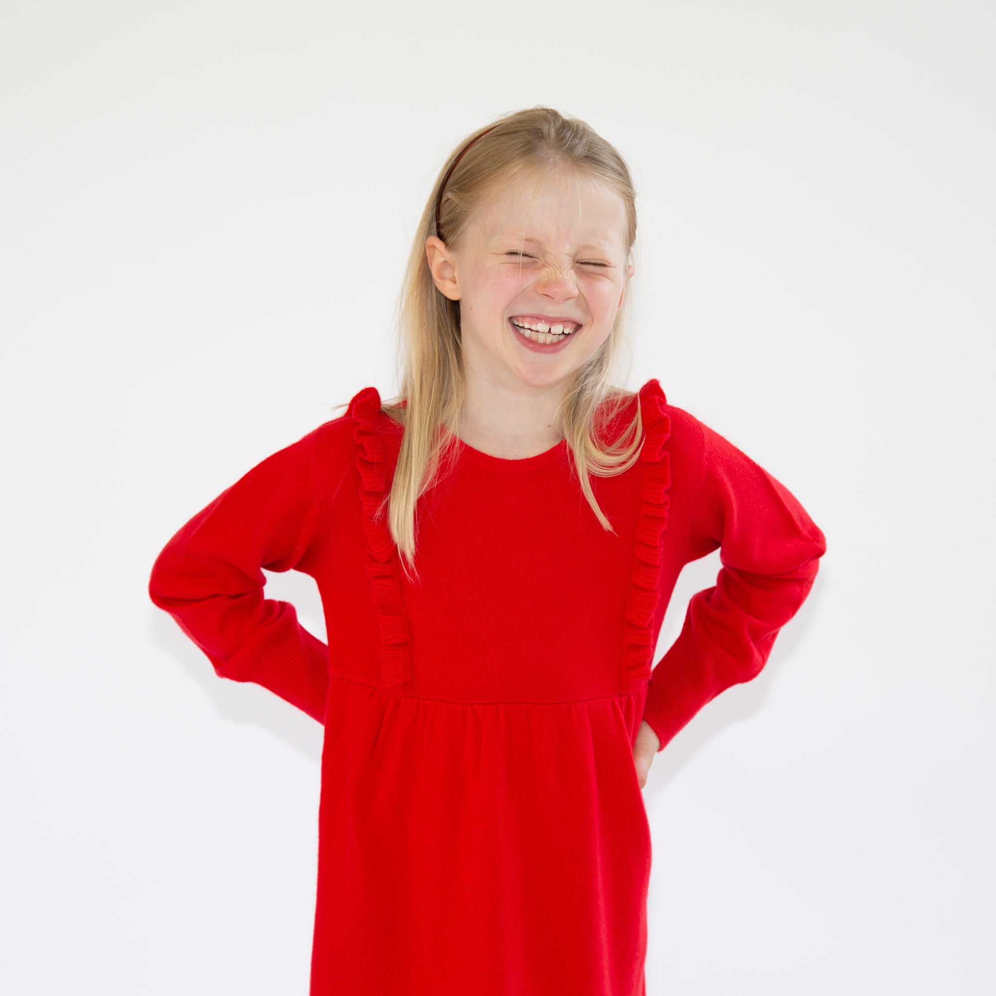 Kaschmir-Strickkleid LOU