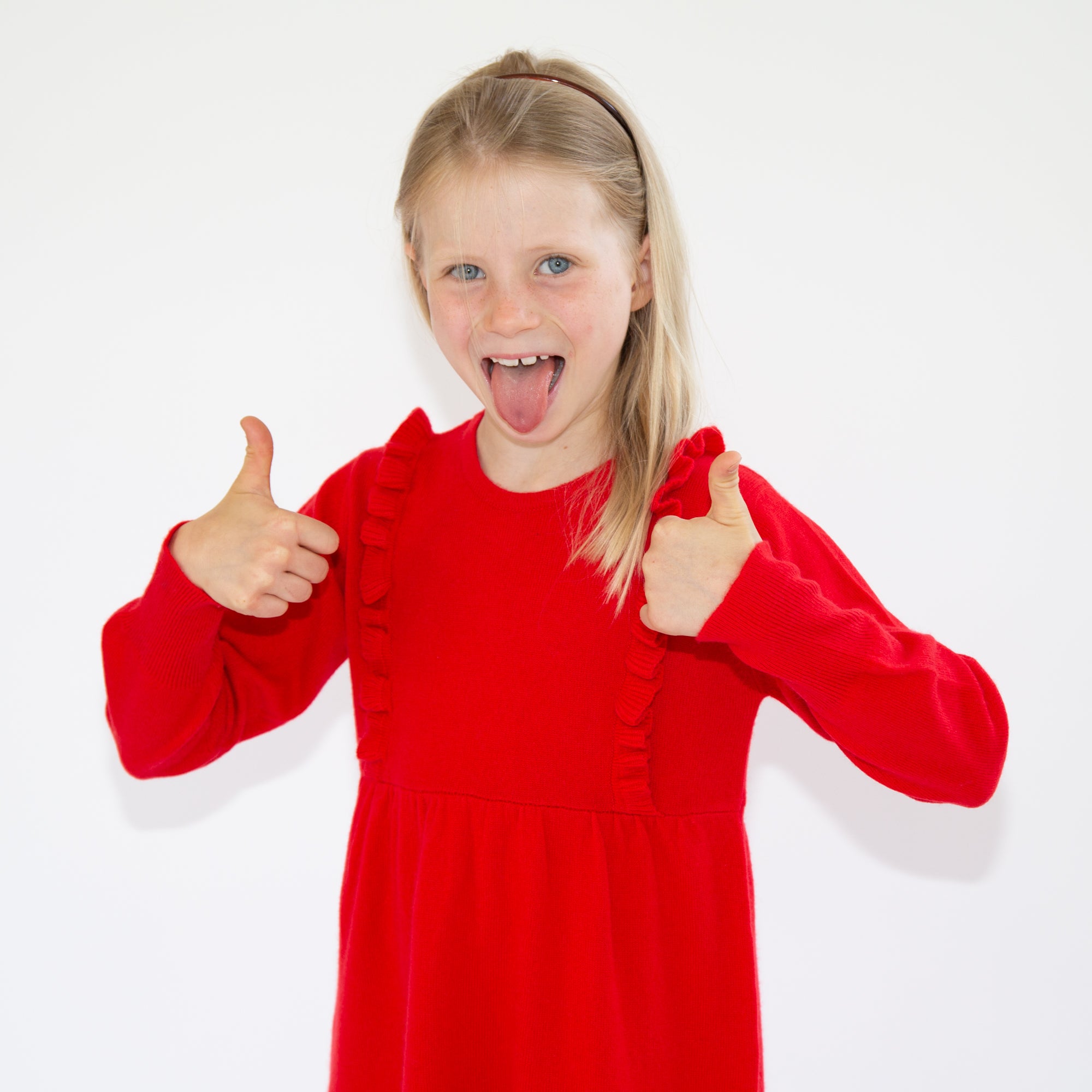 Kaschmir-Strickkleid LOU