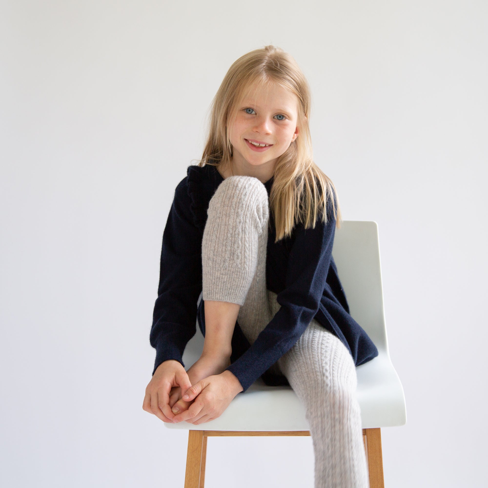 Kaschmir-Strickkleid LOU