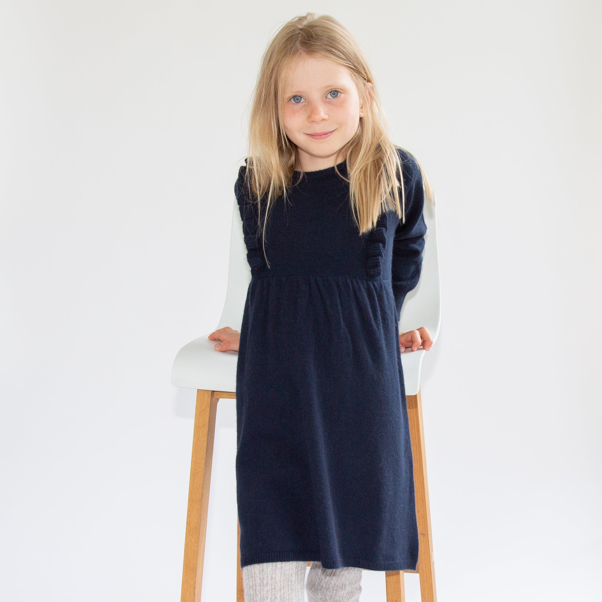 Kaschmir-Strickkleid LOU