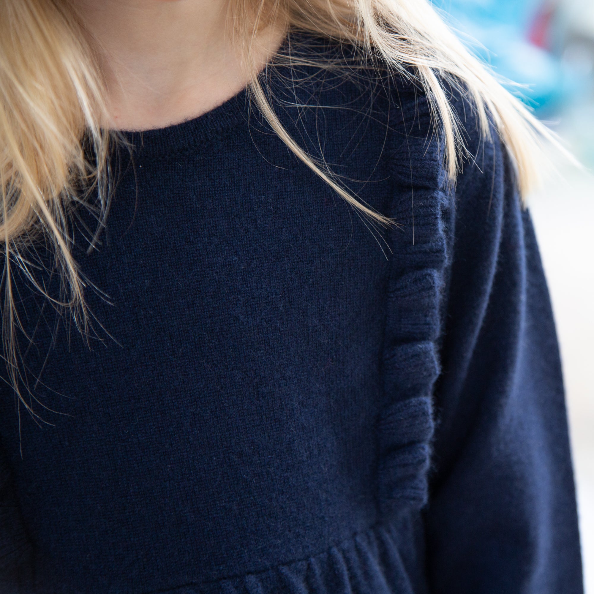 Kaschmir-Strickkleid LOU