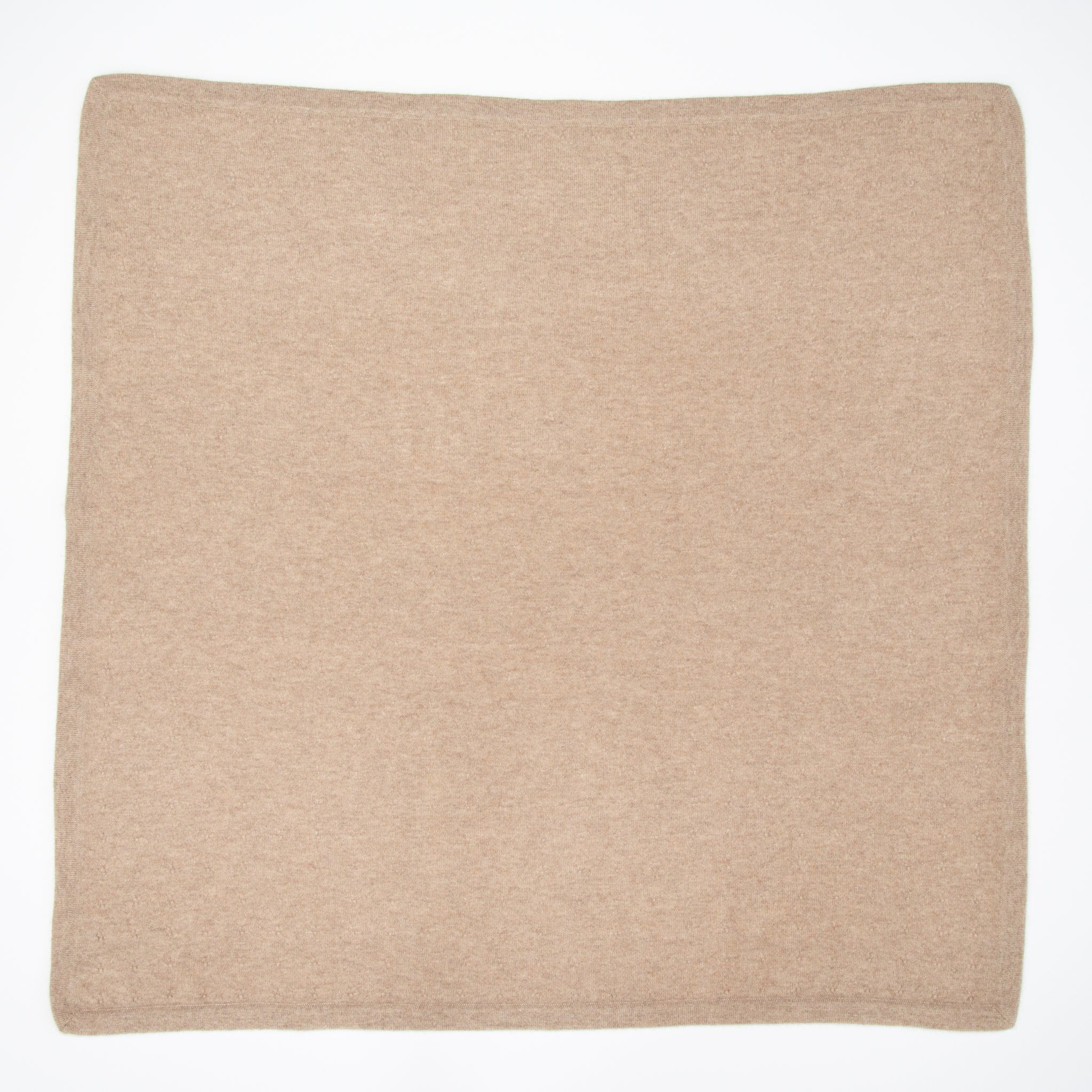 Cashmere baby blanket REVA with ajour pattern