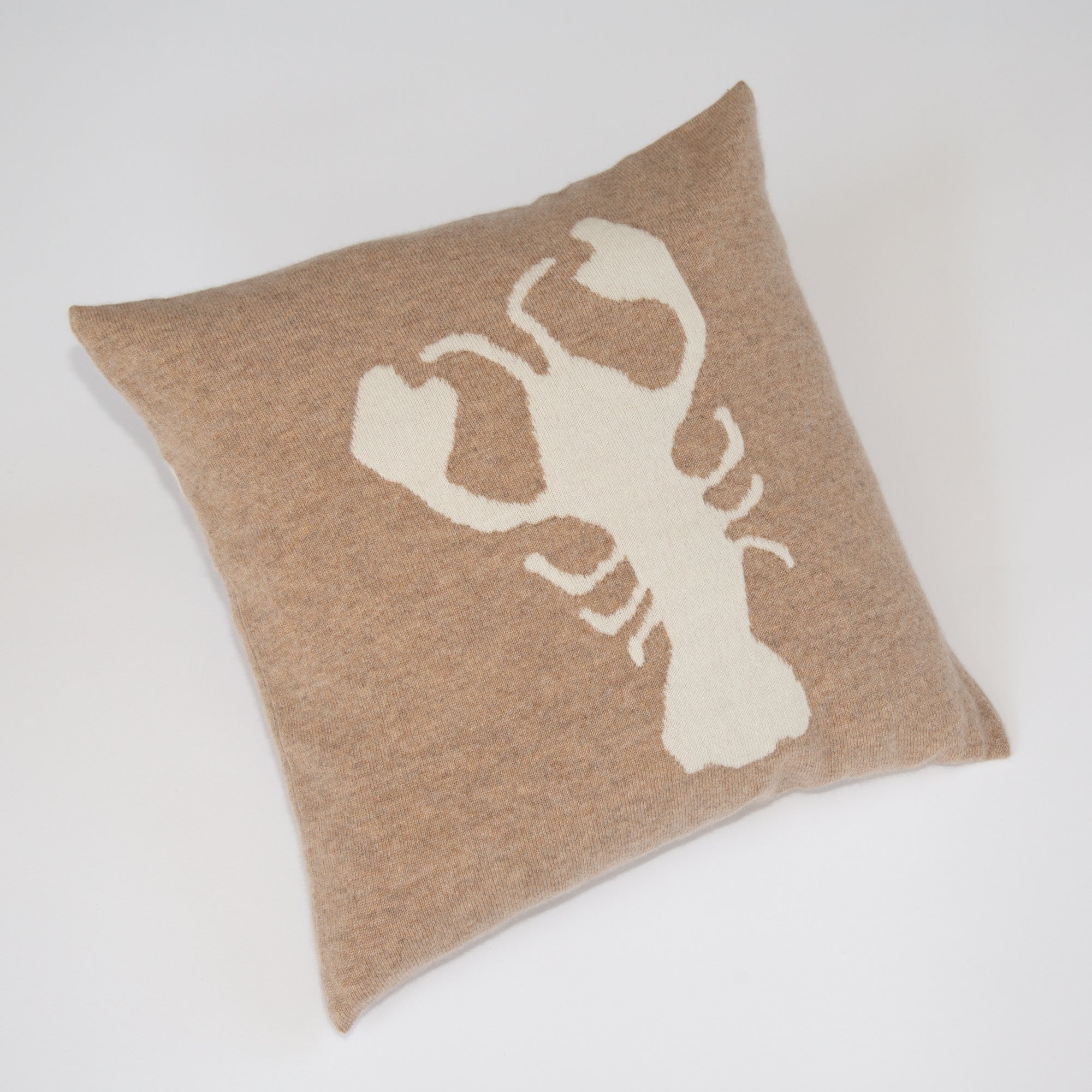 LOBSTER cashmere cushion cover