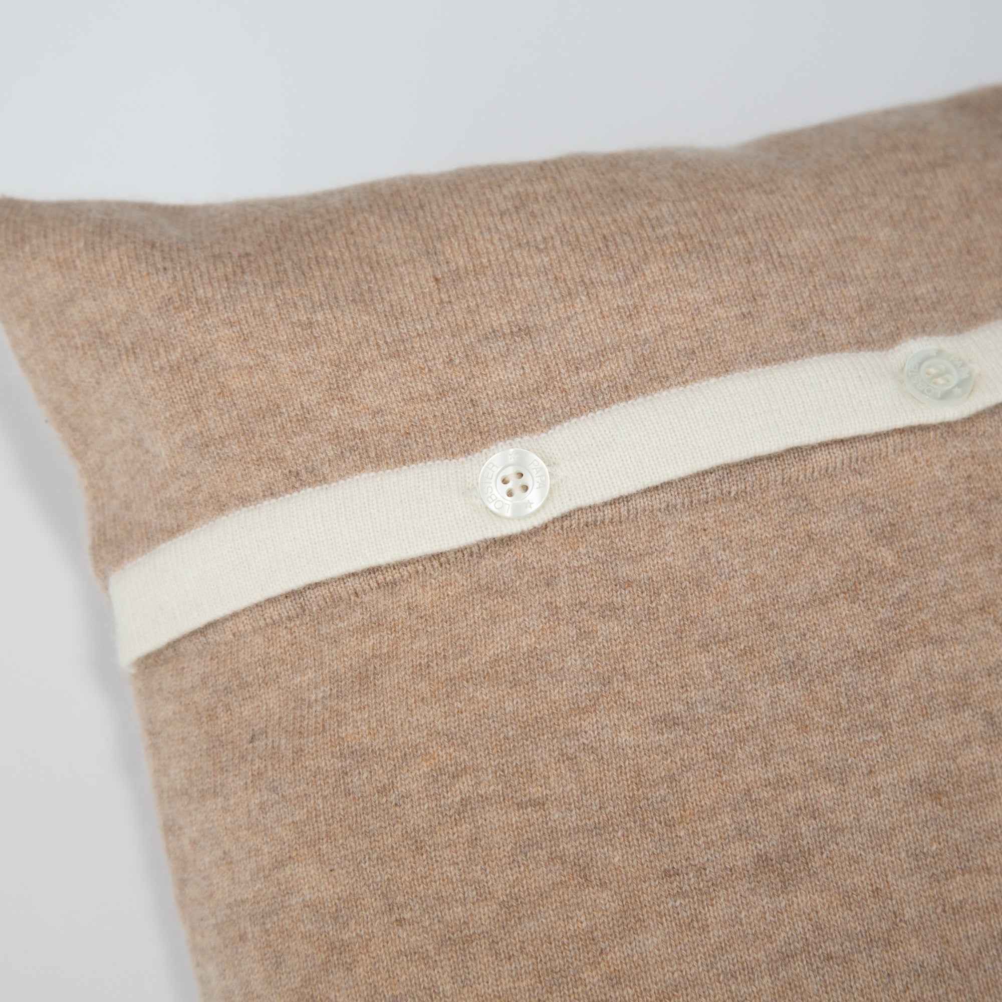 LOBSTER cashmere cushion cover