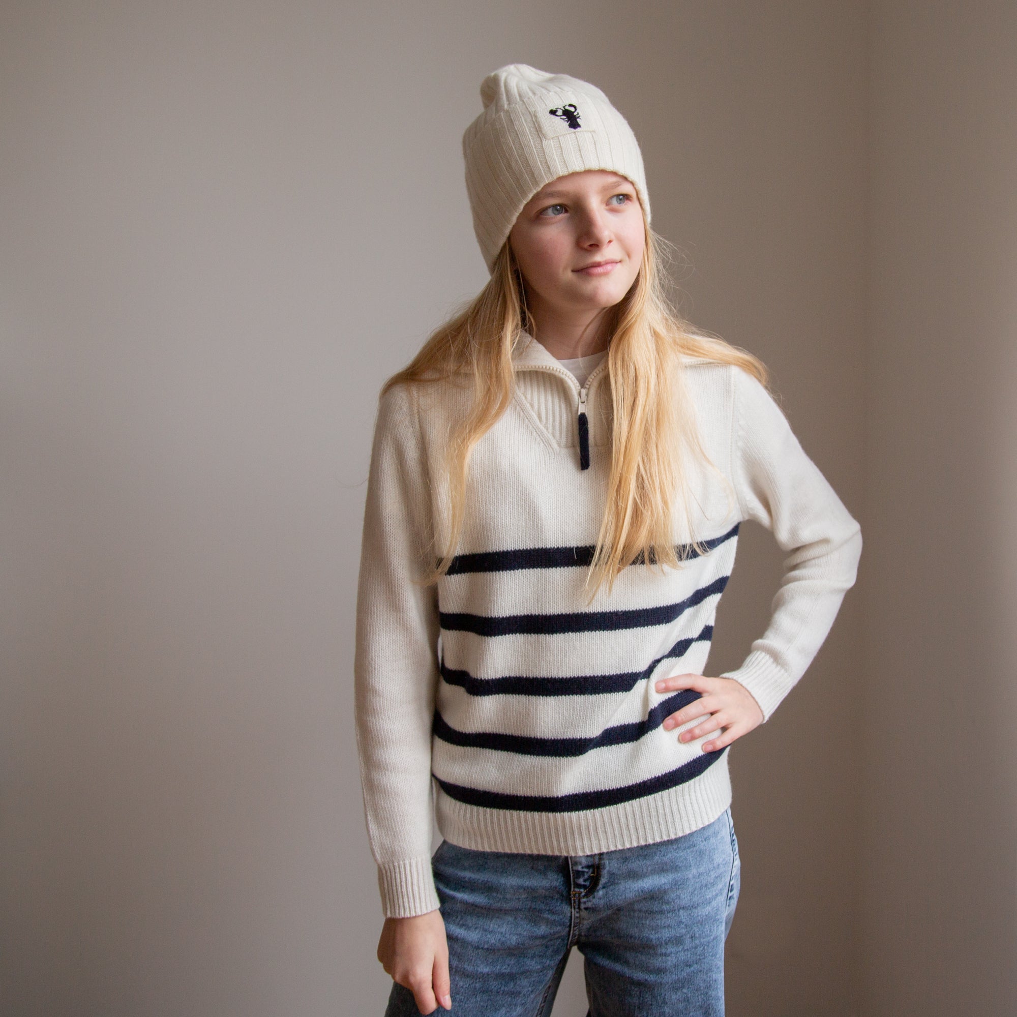 Pullover BENTE mit Streifen