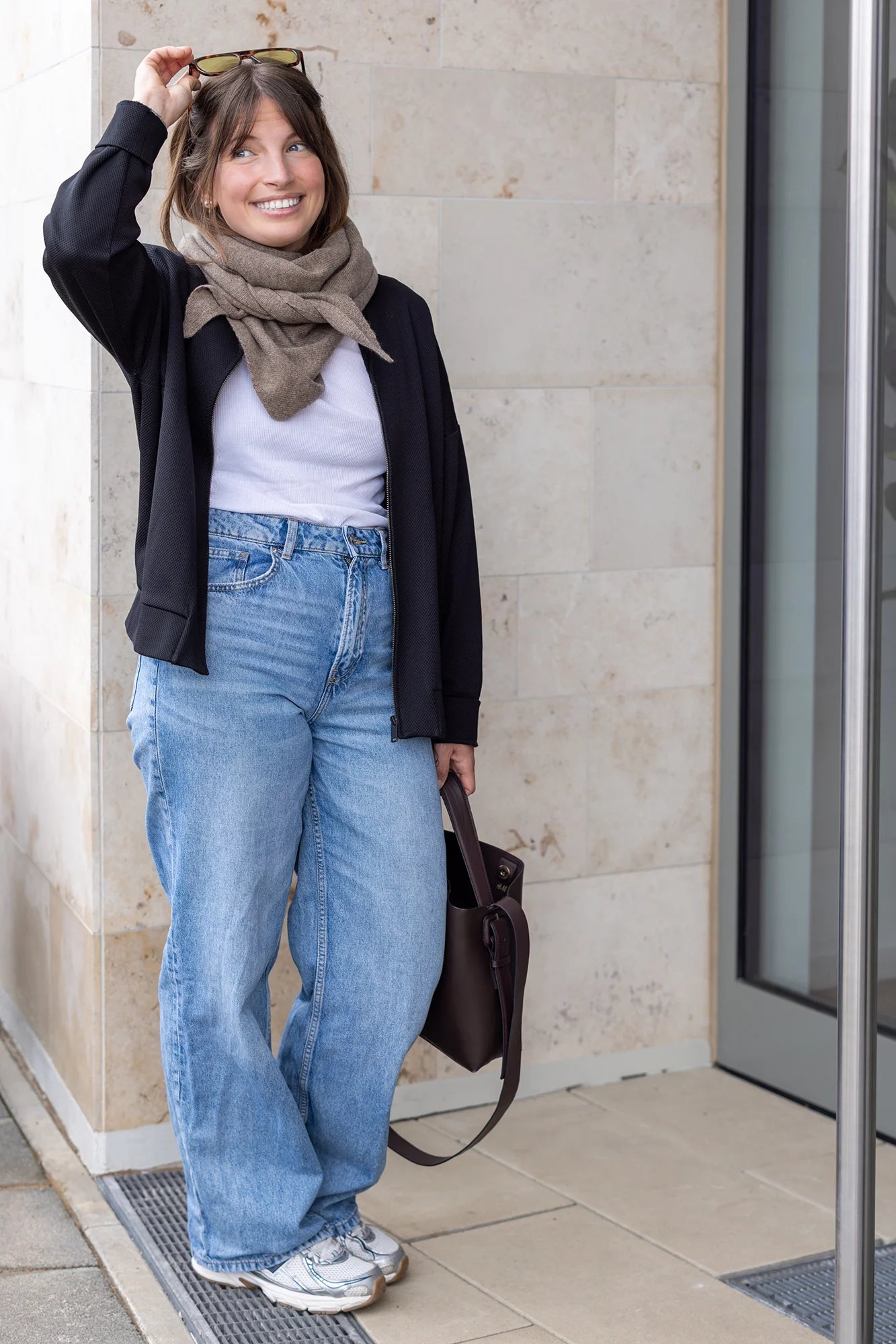 Triangular scarf NICKI X