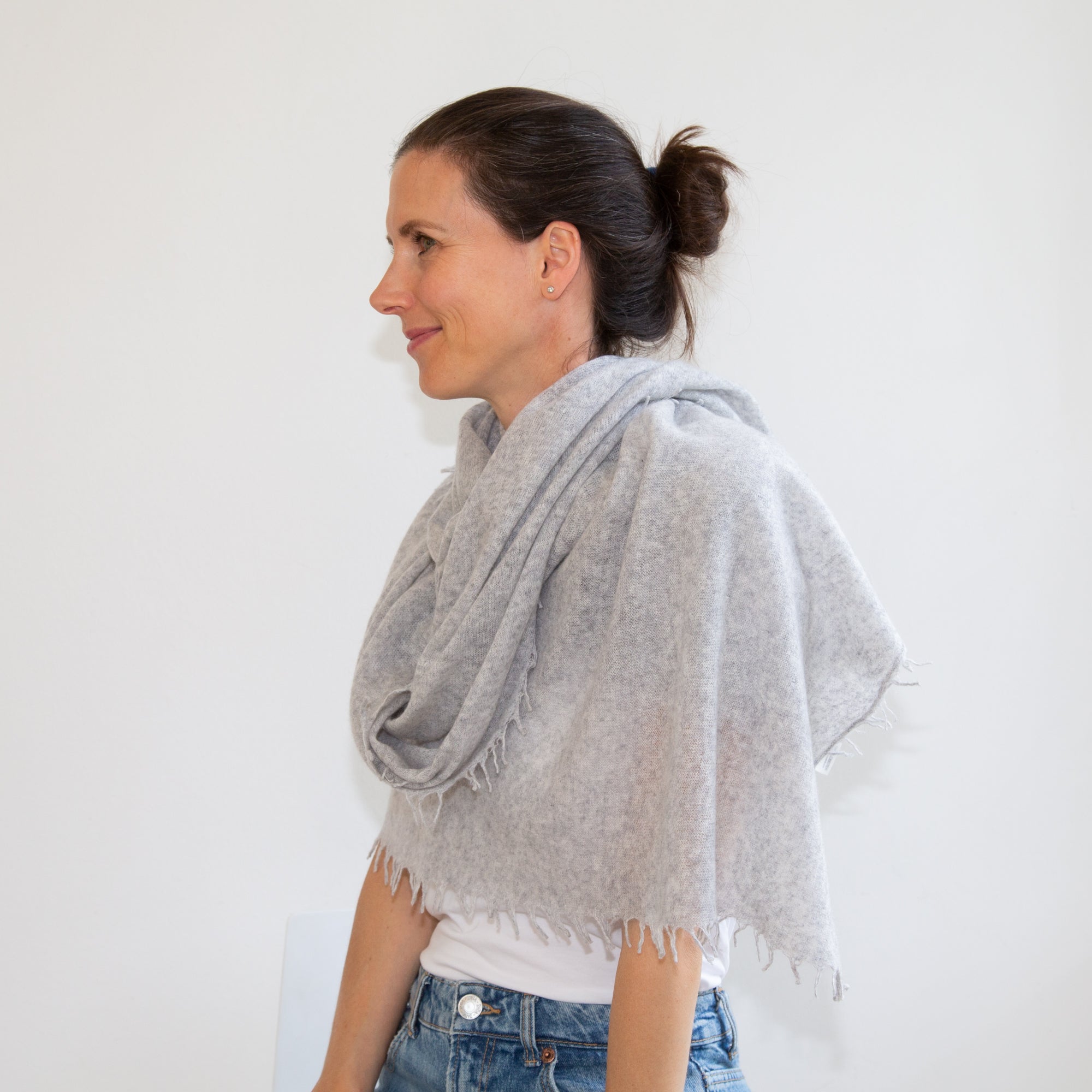 CAMILLE scarf - Beige mélange