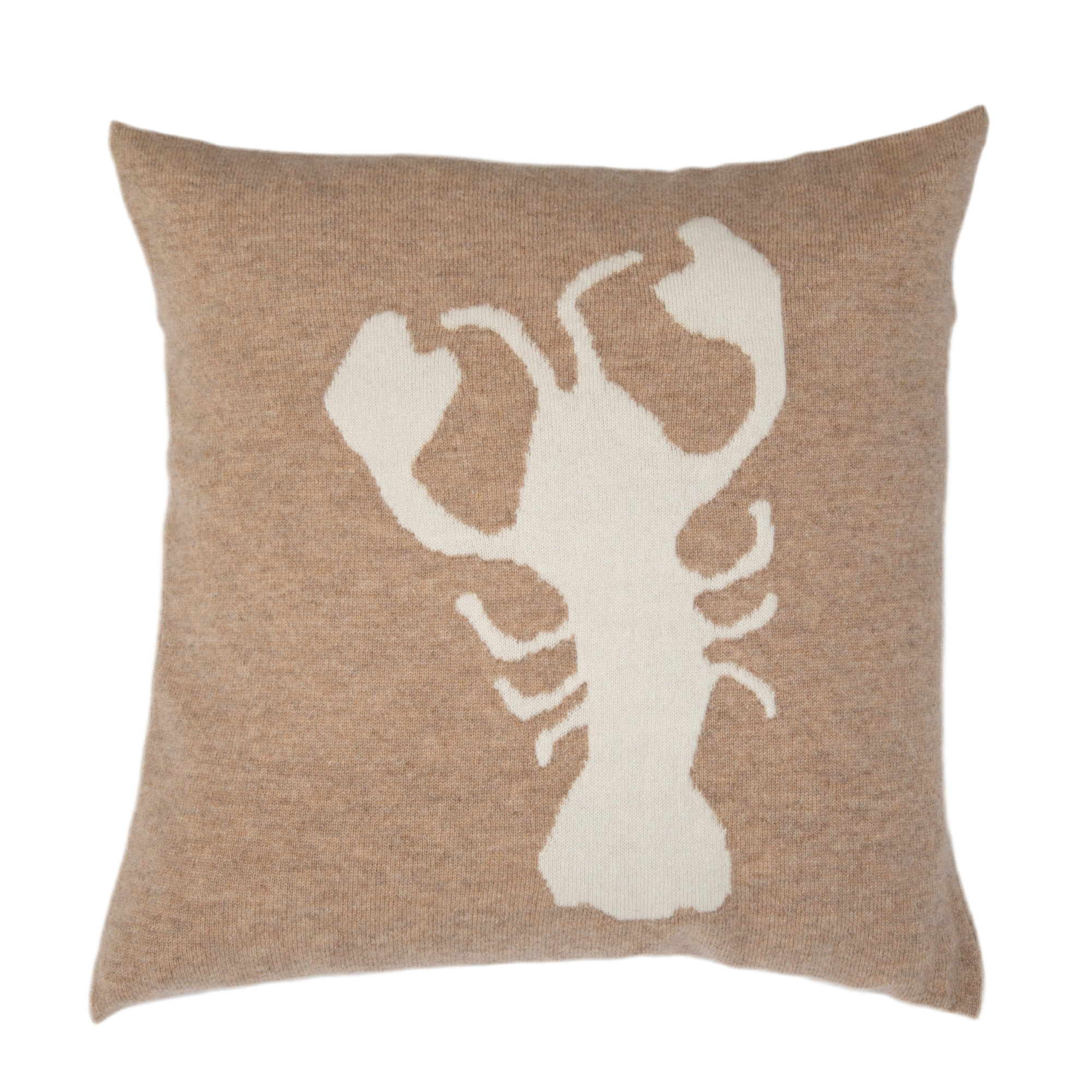 LOBSTER cashmere cushion cover