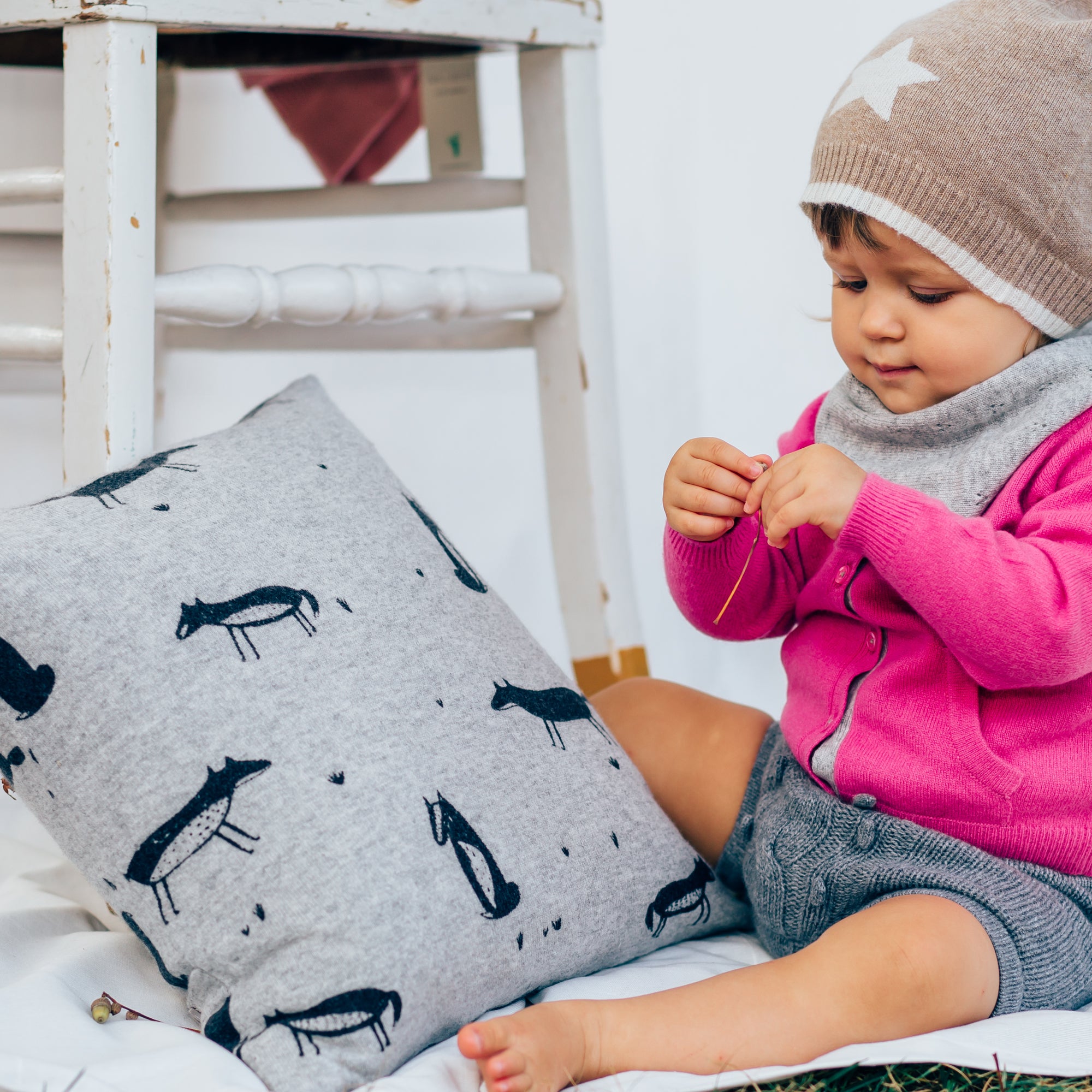 Kaschmirkissen-Bezug FOX