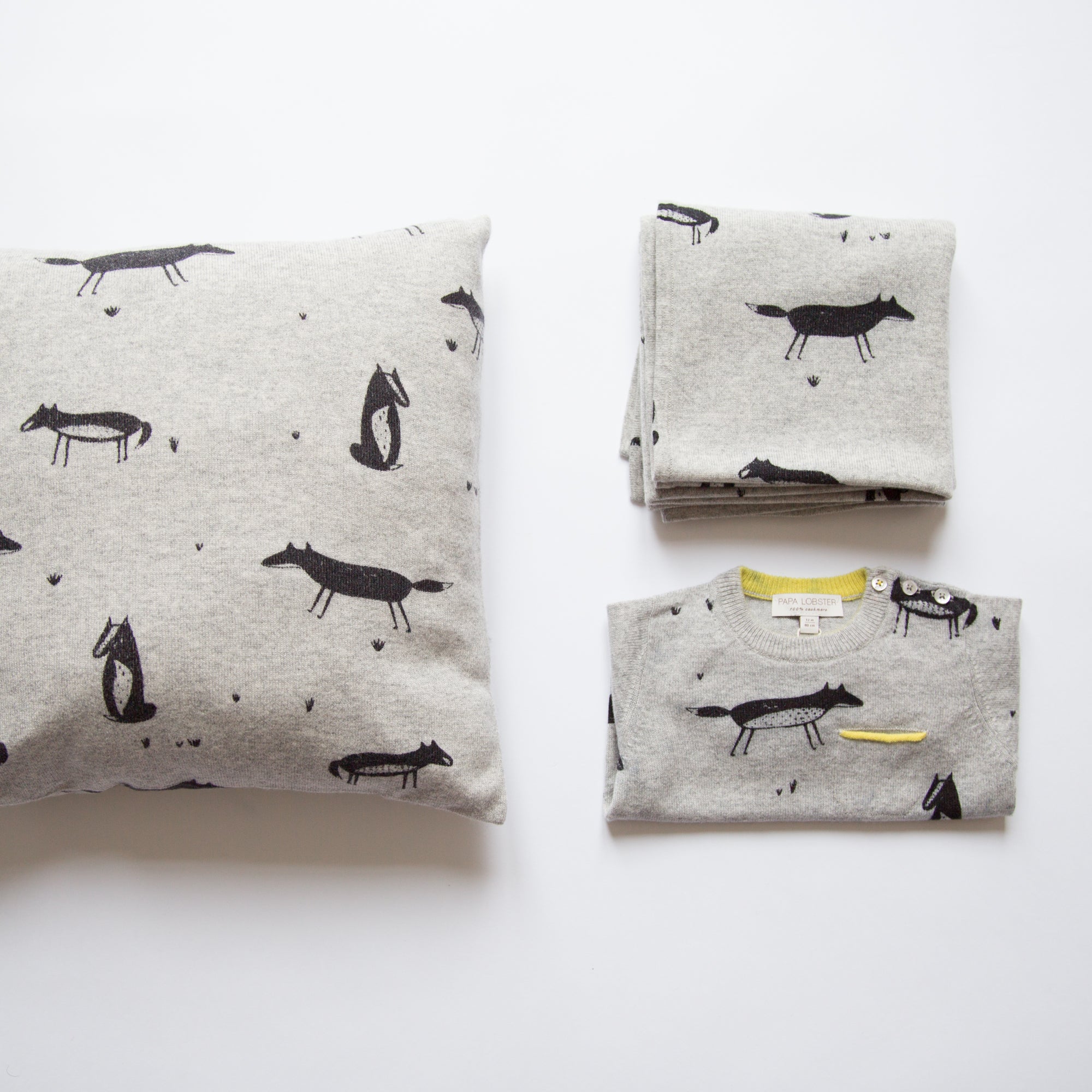 Kaschmirkissen-Bezug FOX