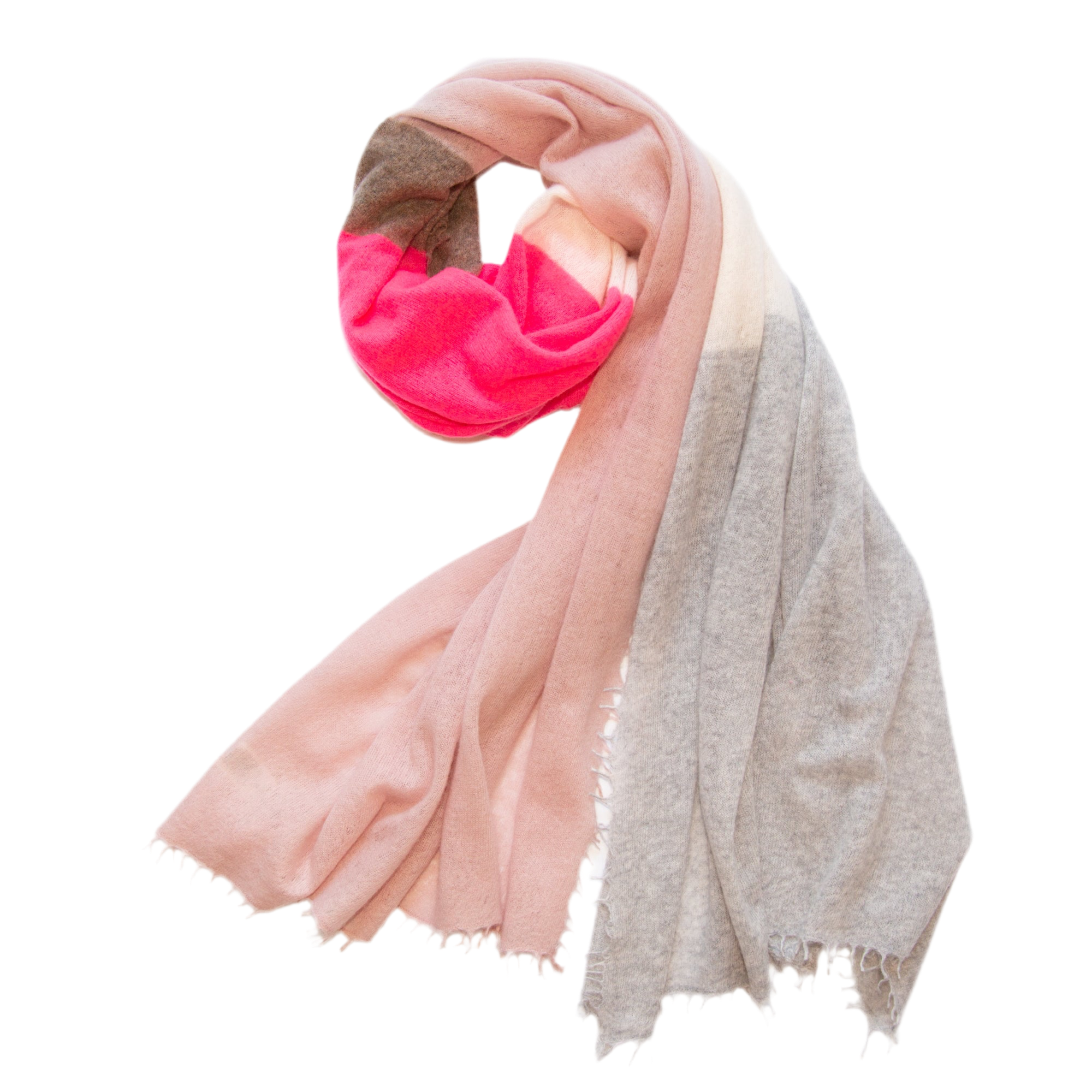 Schal CAMILLE mit Colourblock