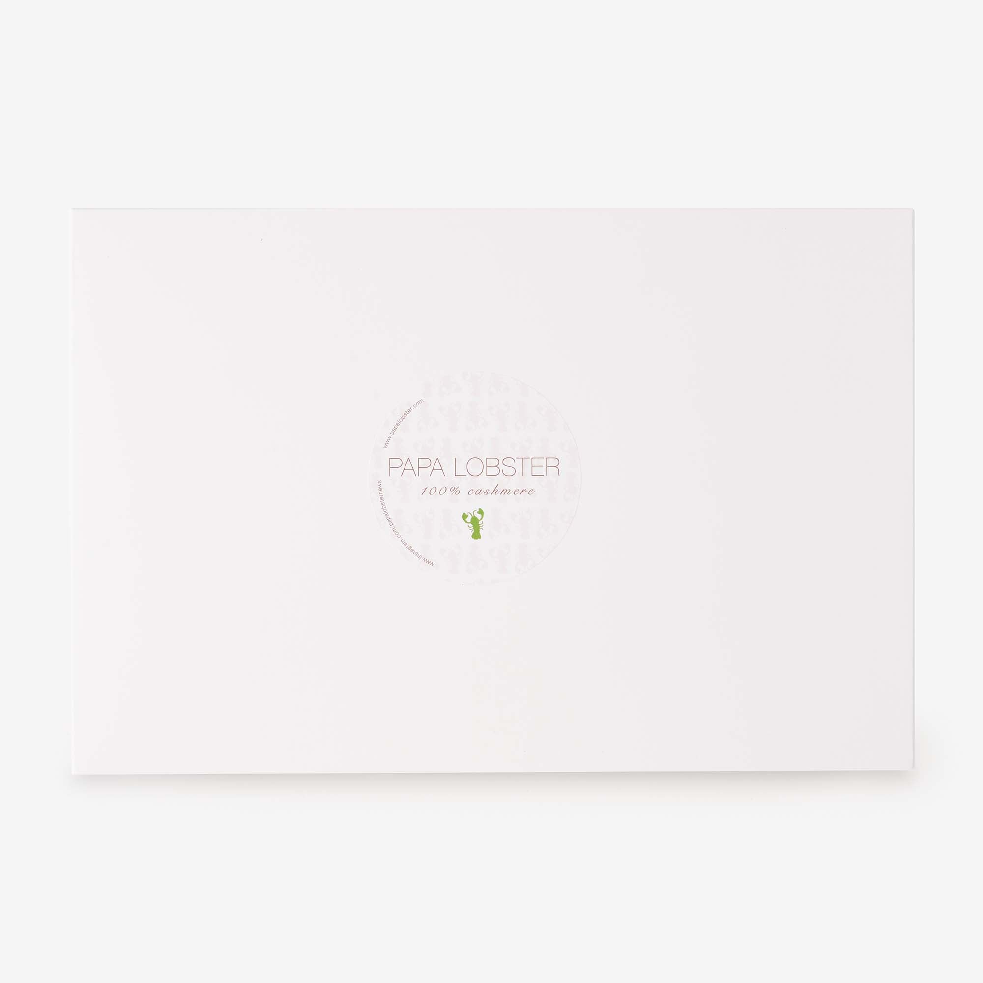 Gift box for cashmere clothing