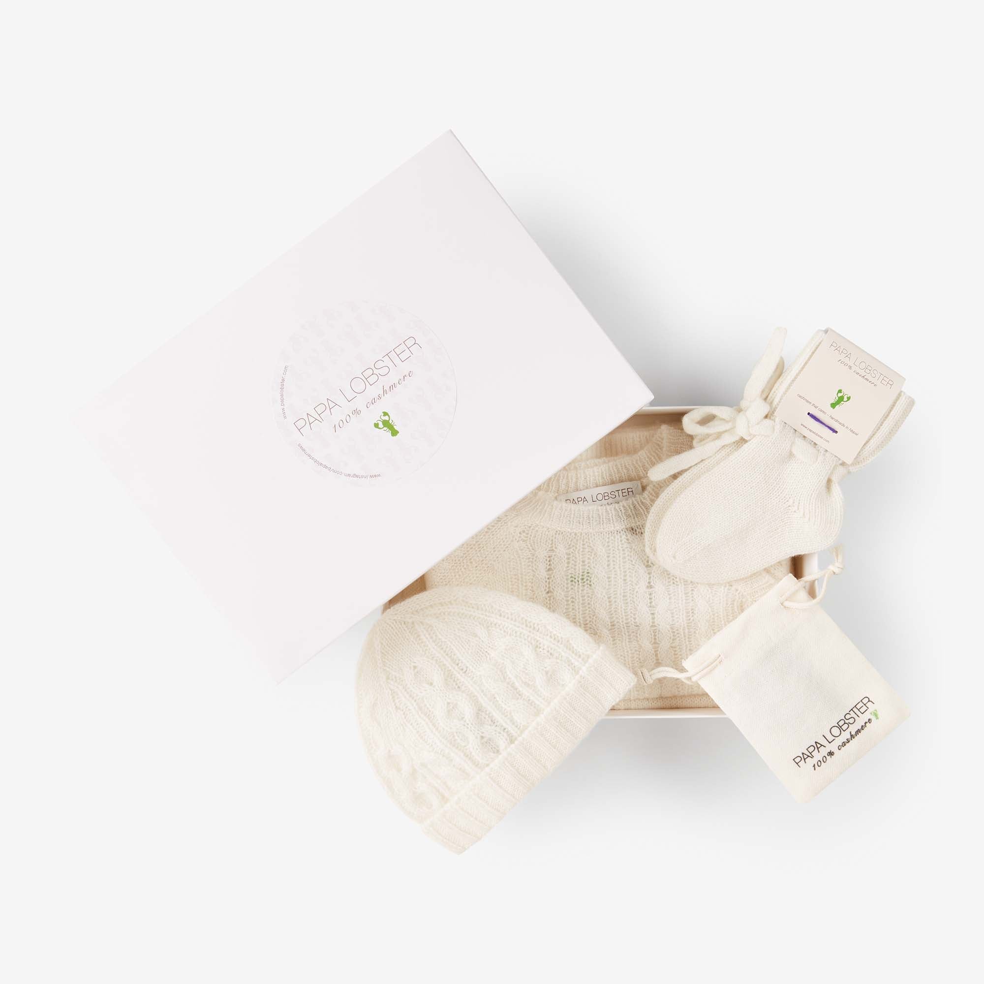 Gift box for cashmere clothing