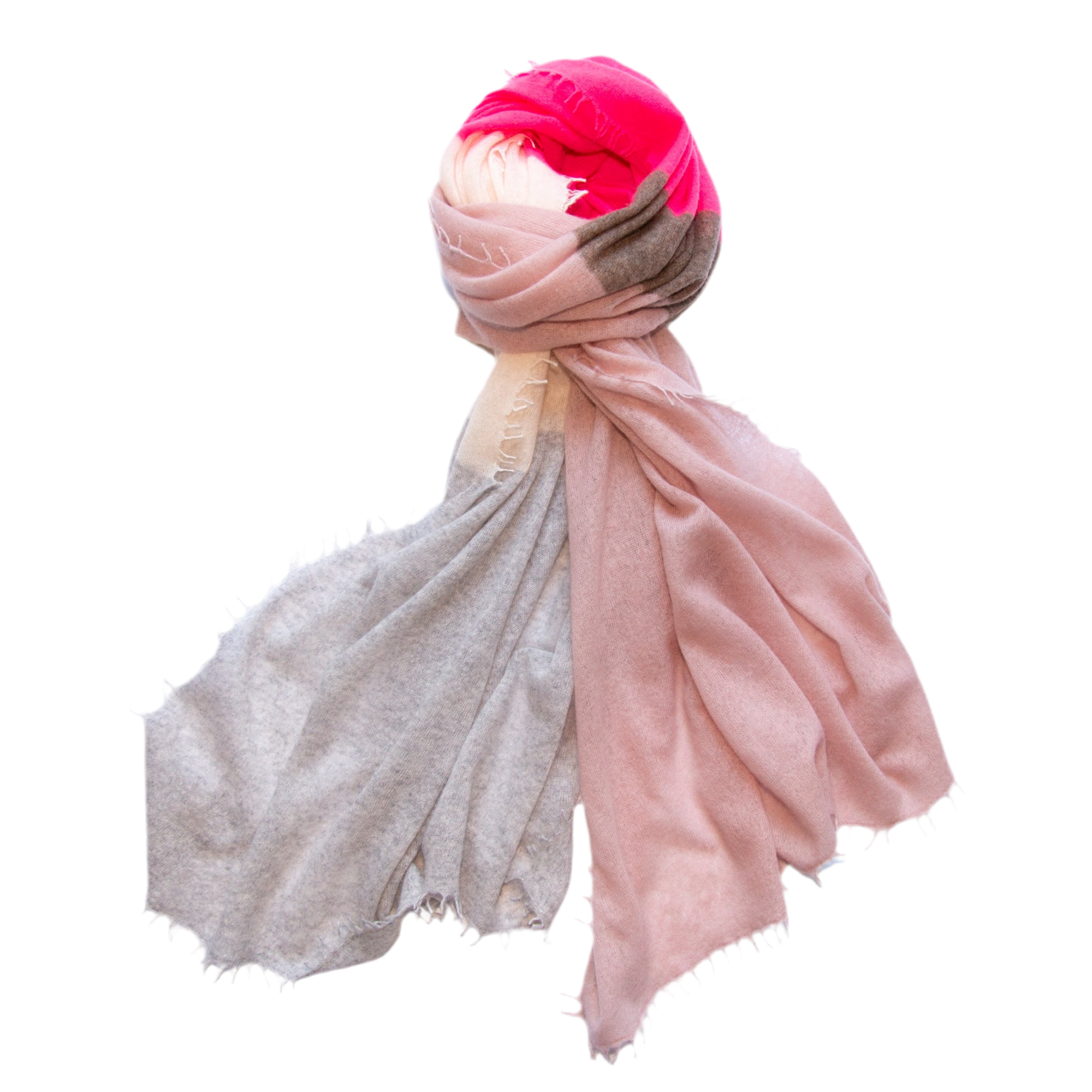 Schal CAMILLE mit Colourblock