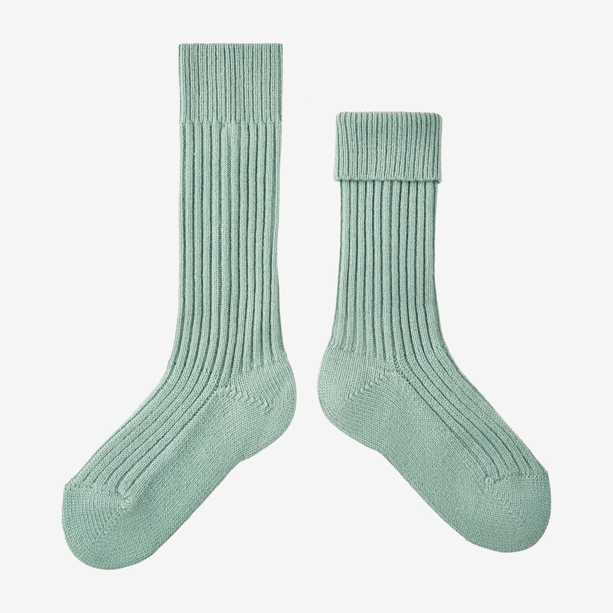 SOLID cashmere socks