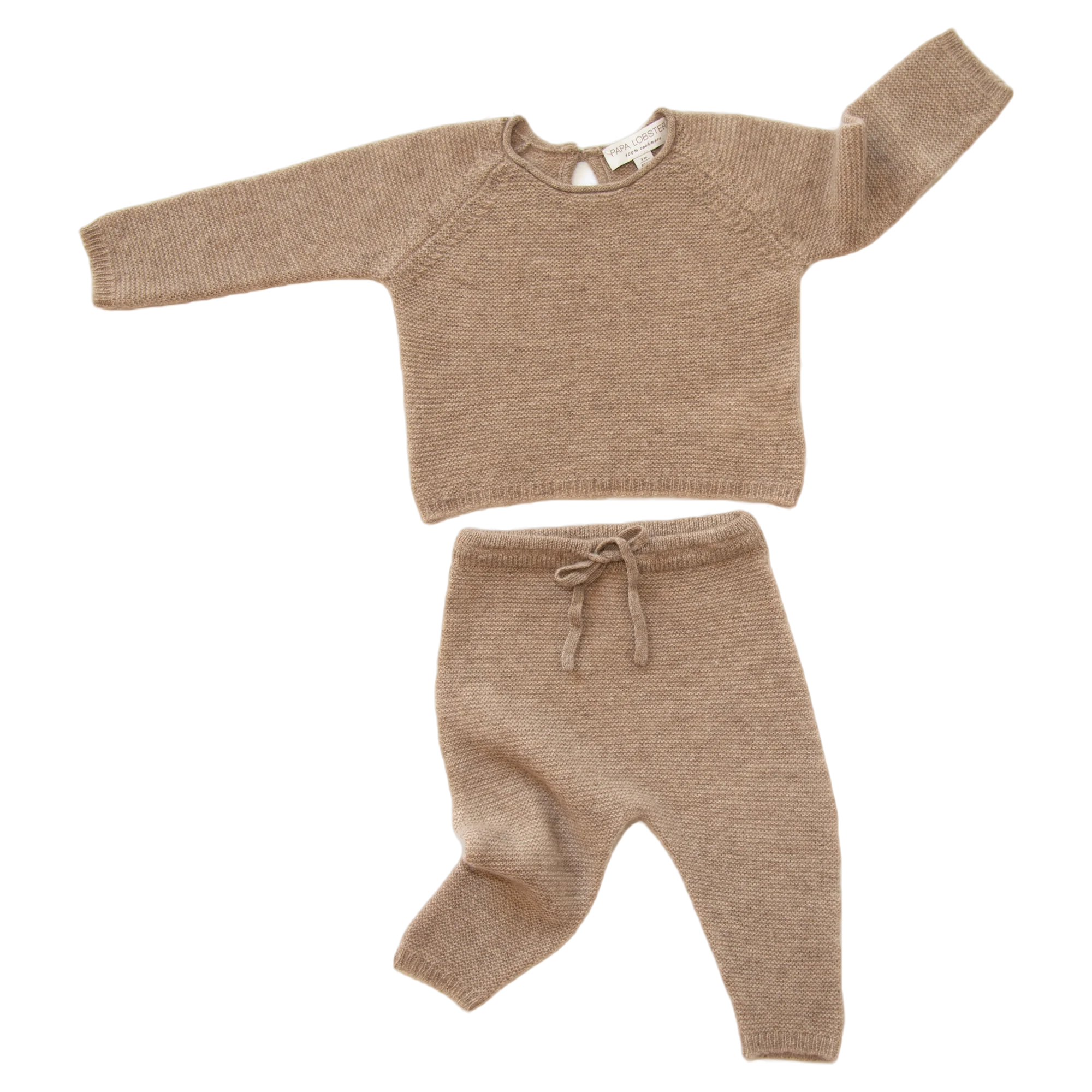 Kaschmir-Baby-Set ANOUK (Pulli & Hose)