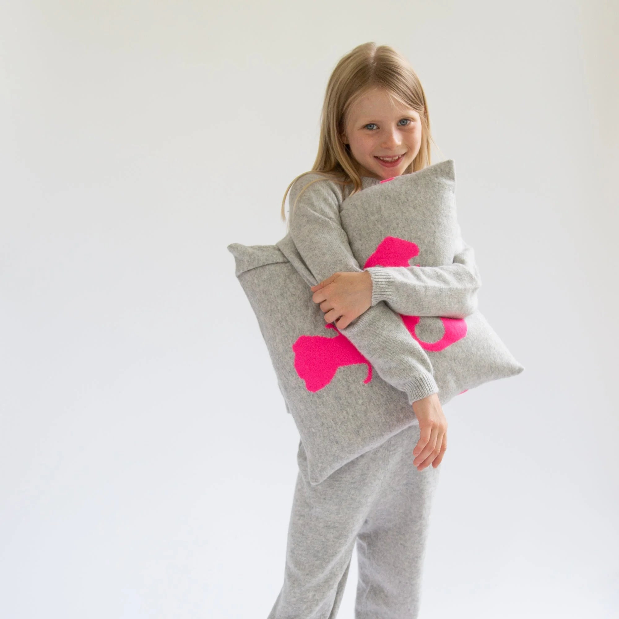 LOBSTER cashmere cushion cover