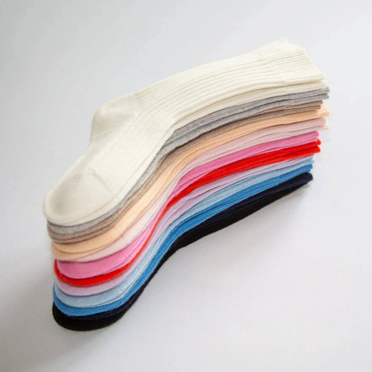Kaschmirsocken SOLID