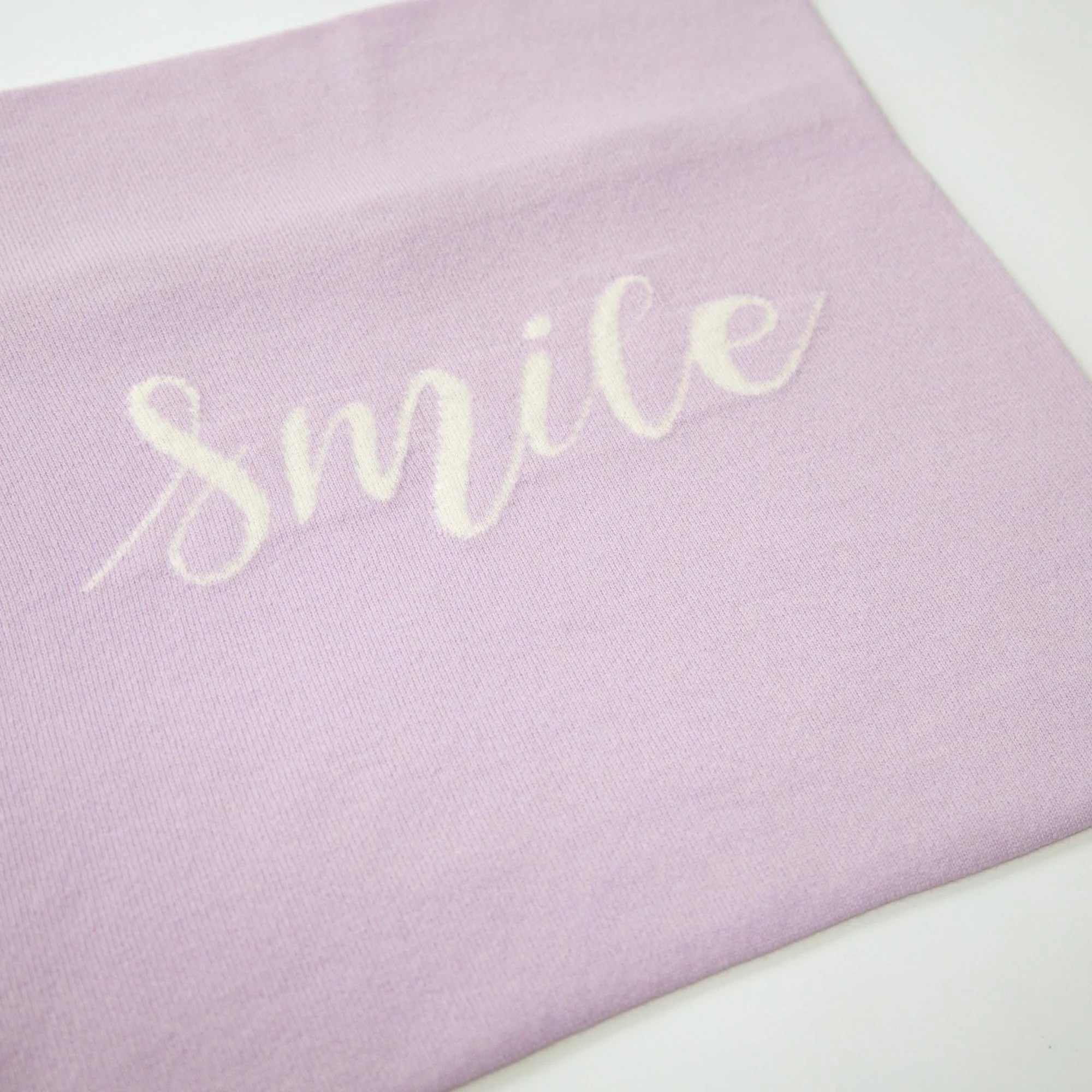 Cashmere cushion cover SMILE