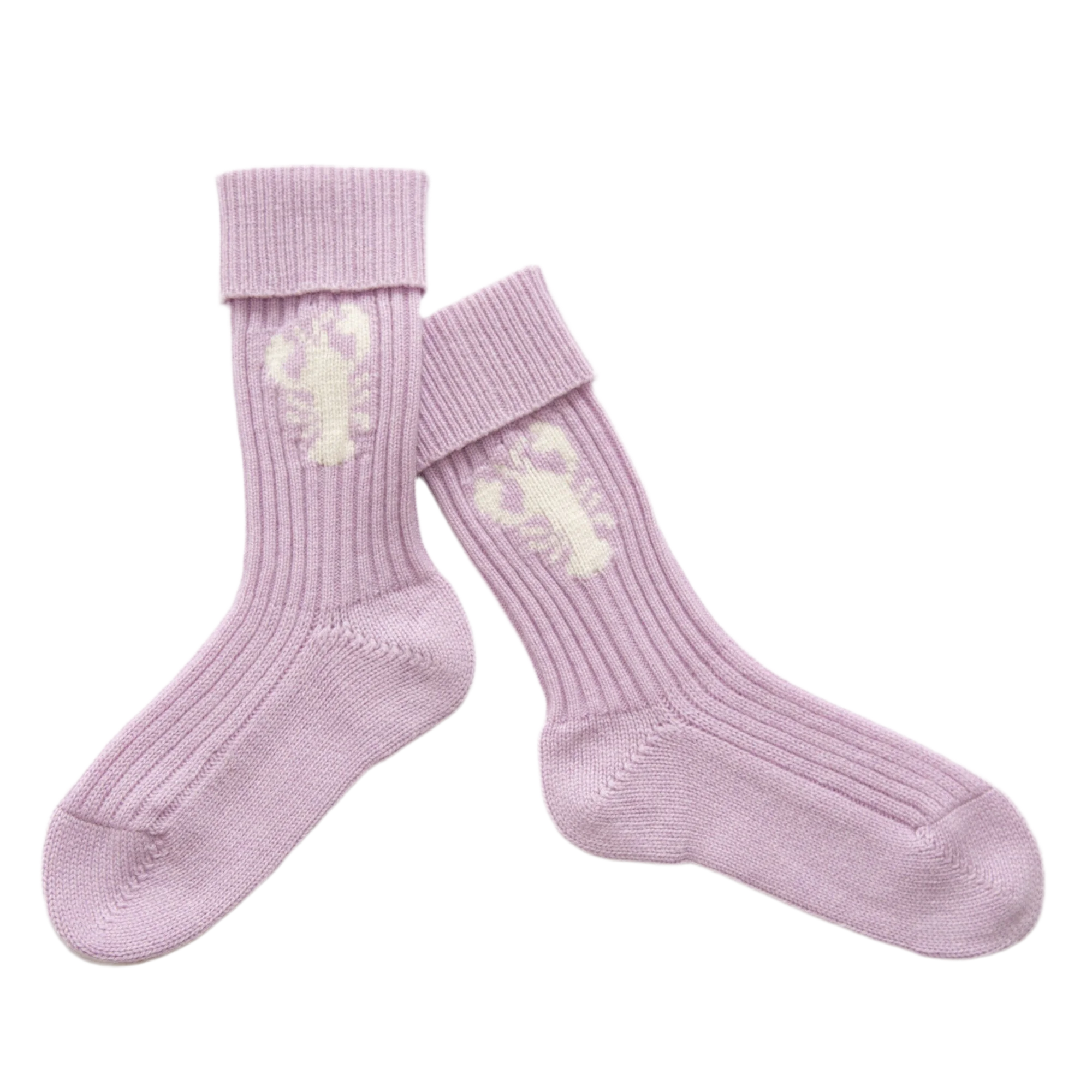 Kaschmirsocken PAPA LOBSTER