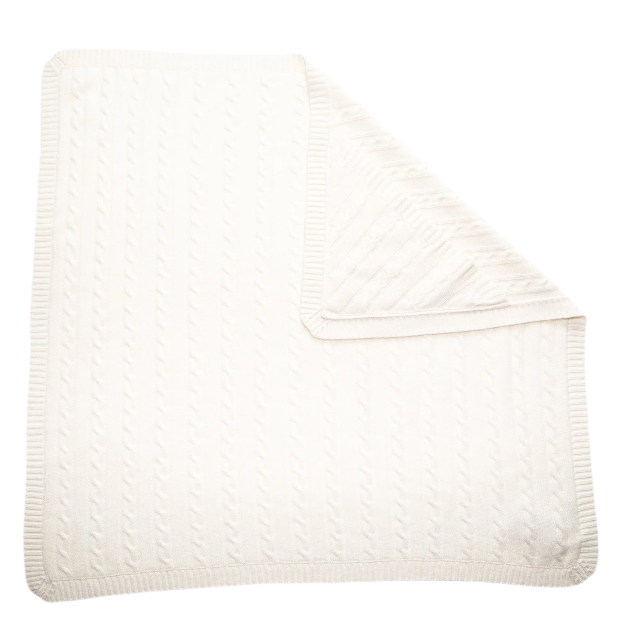 SHILOH cashmere baby blanket with hood