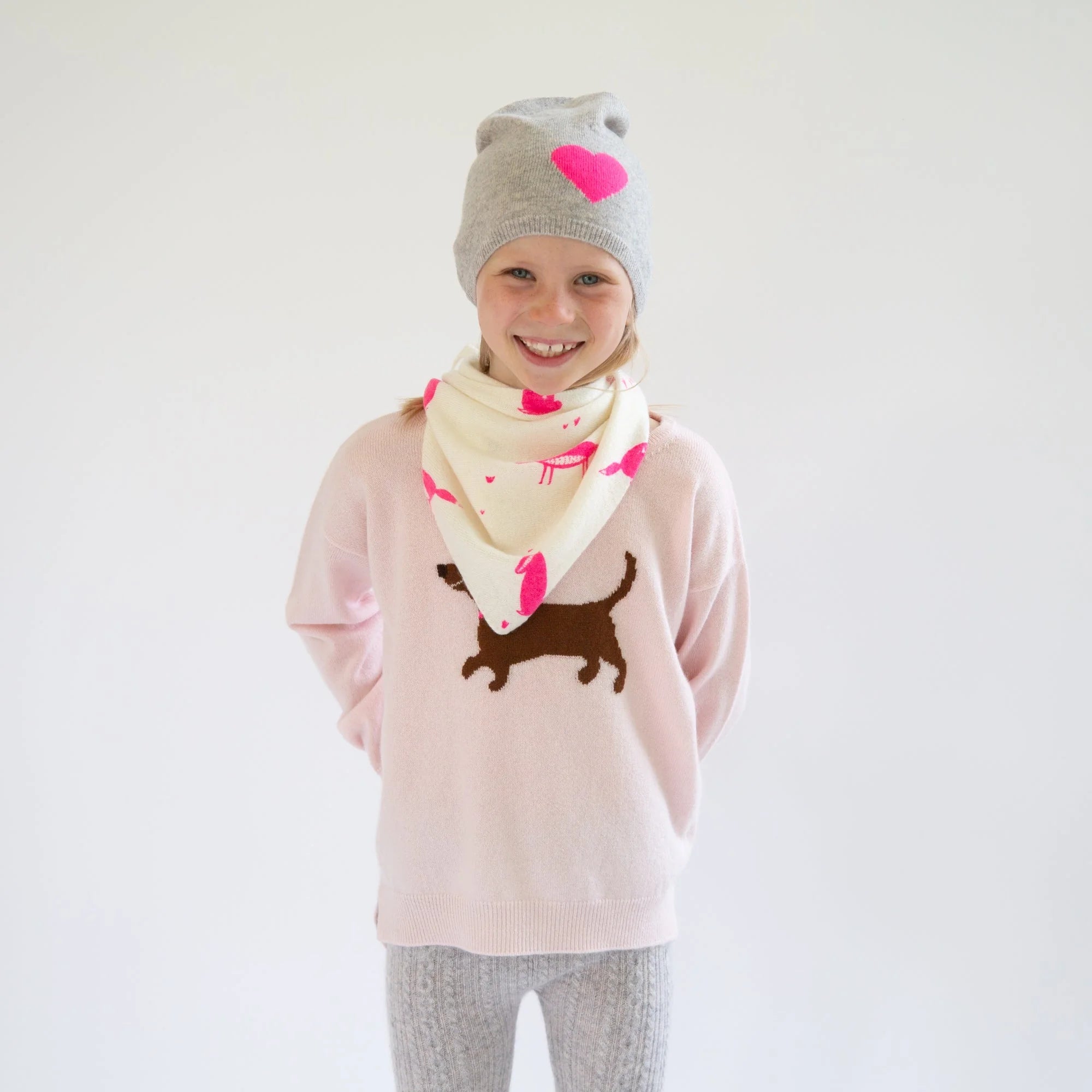 FOX triangular scarf