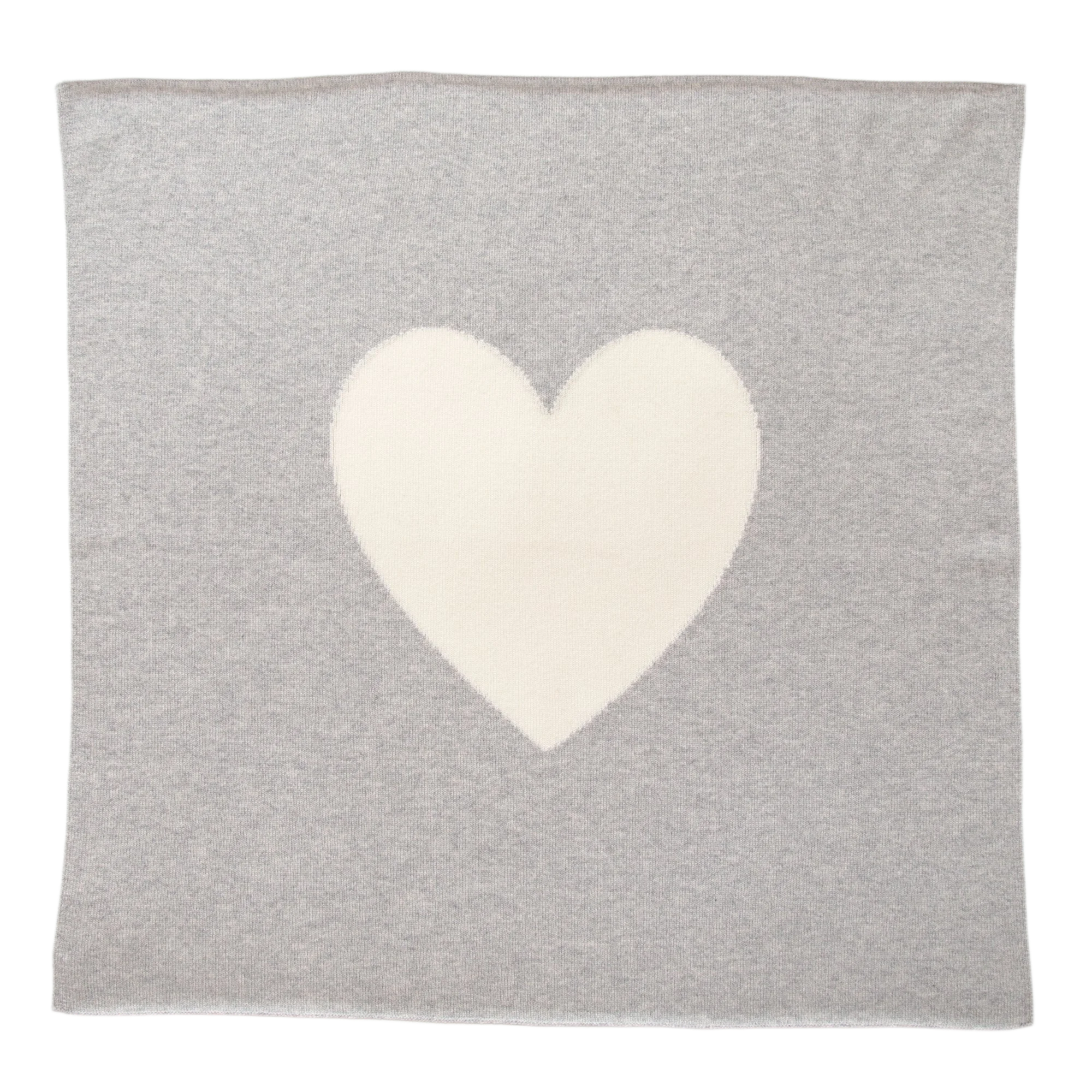 Kaschmir Babydecke HEART