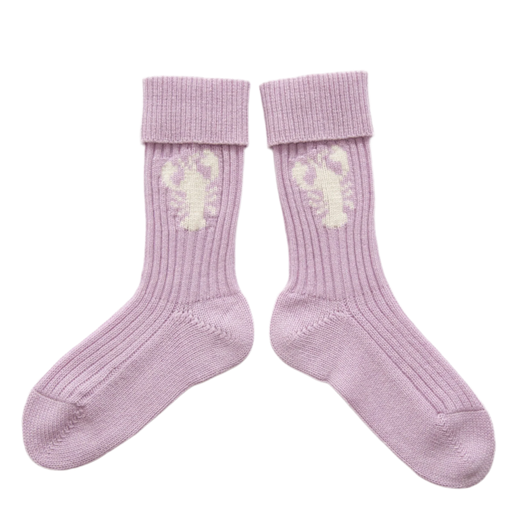 Kaschmirsocken PAPA LOBSTER
