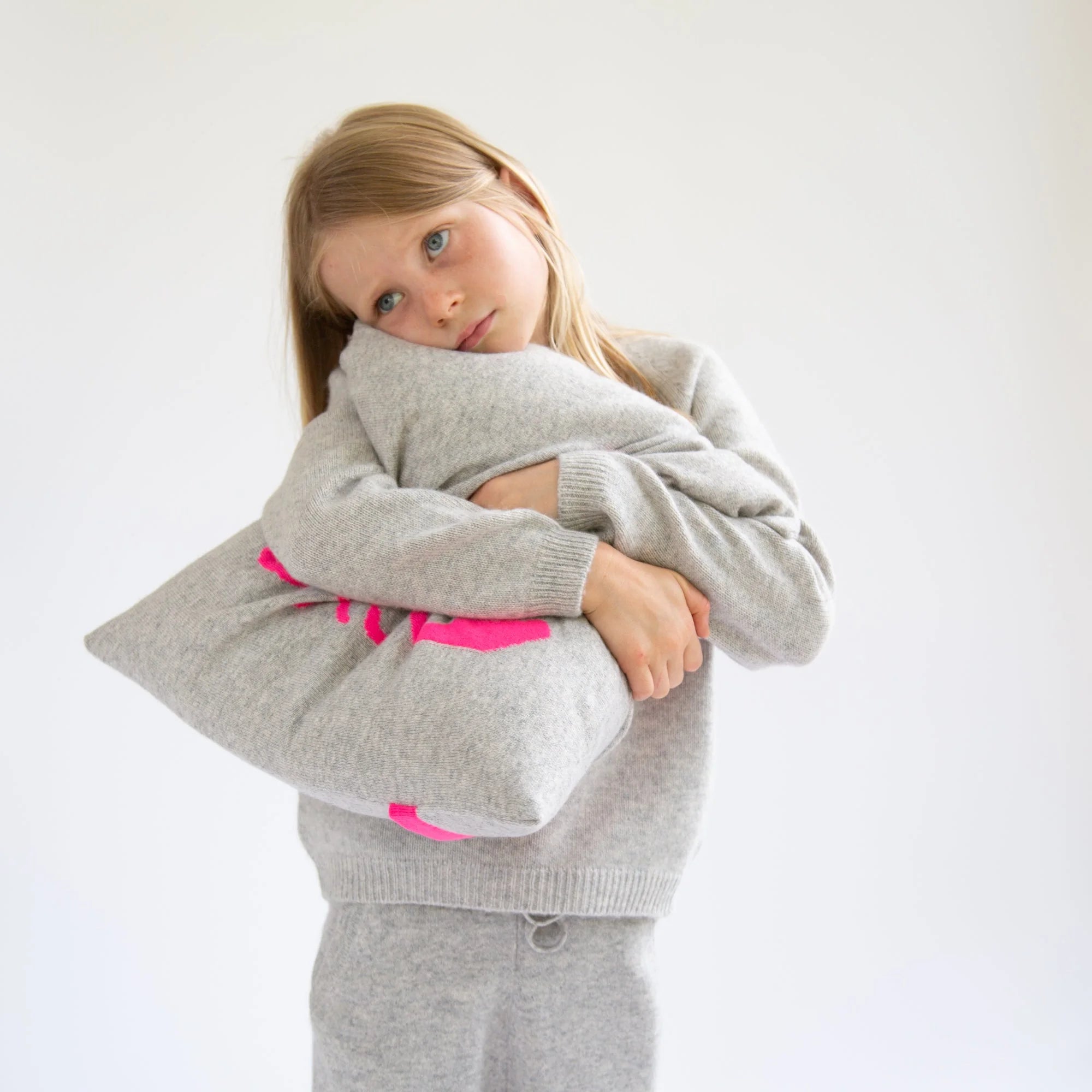 LOBSTER cashmere cushion cover