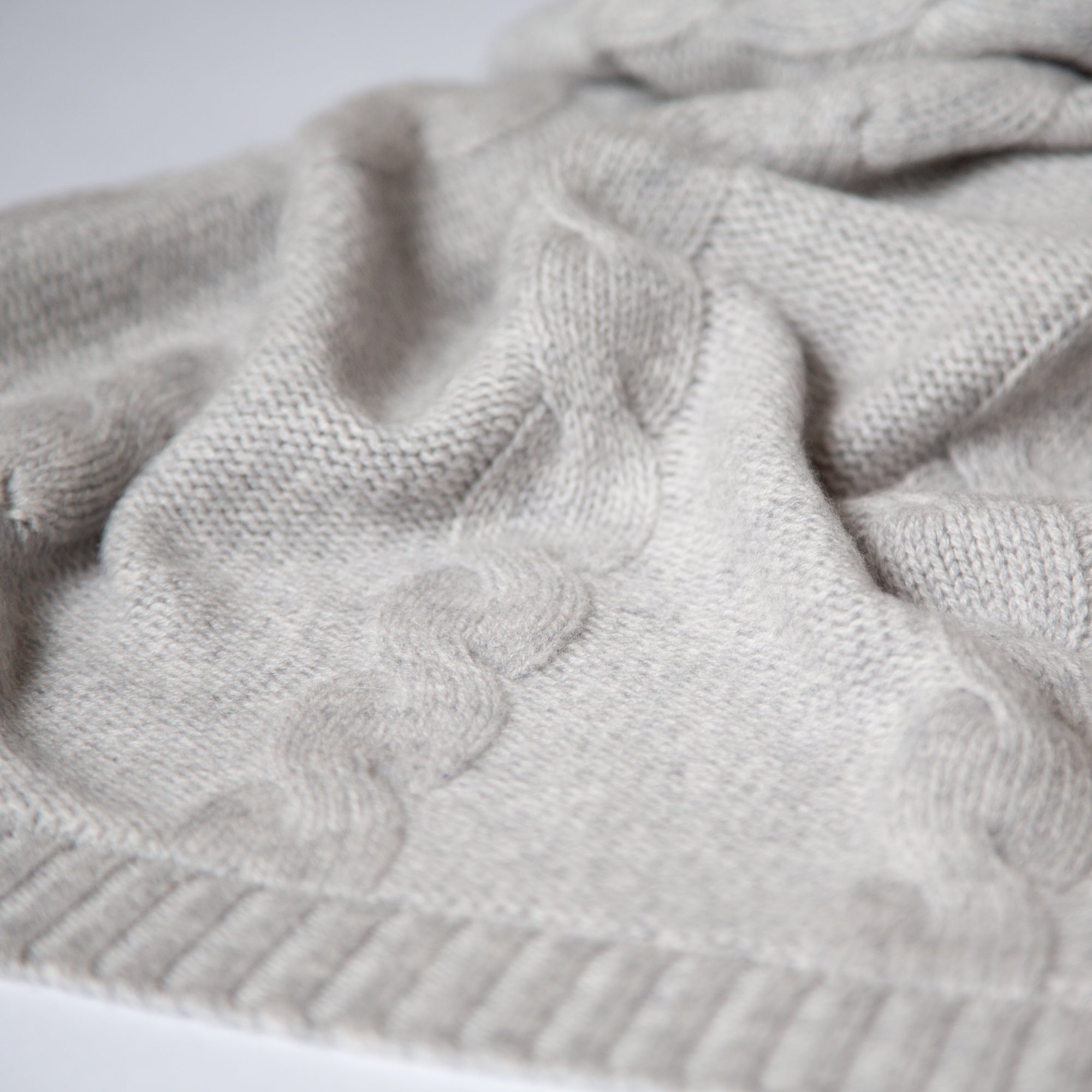 Babydecke JULES mit Zopfmuster