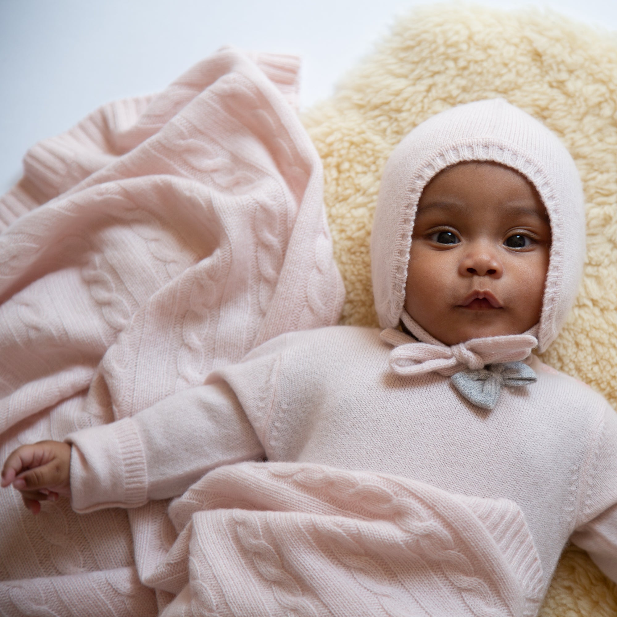 Babymütze JANNE zum Binden