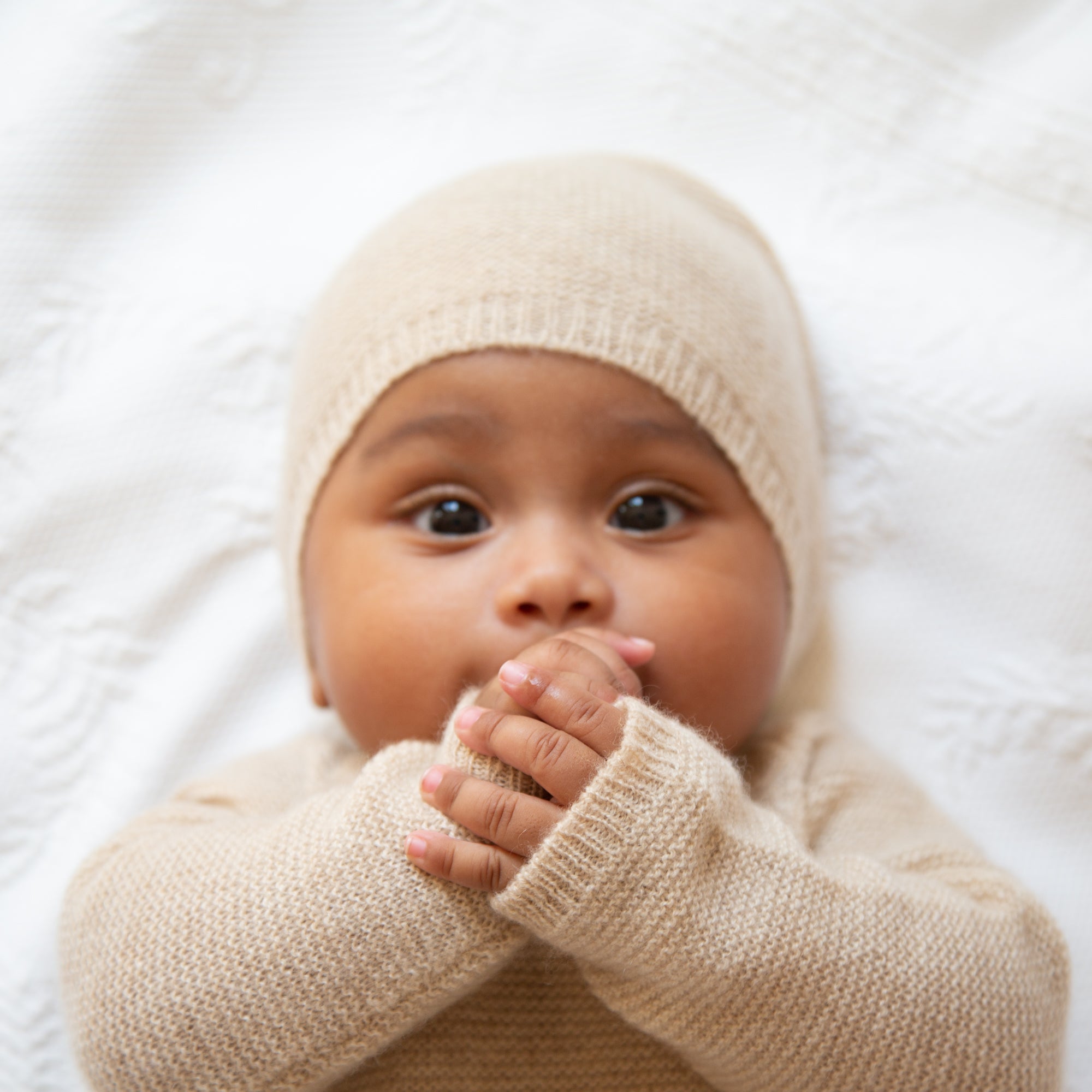 Kaschmir-Baby-Set ANOUK (Pulli & Hose)