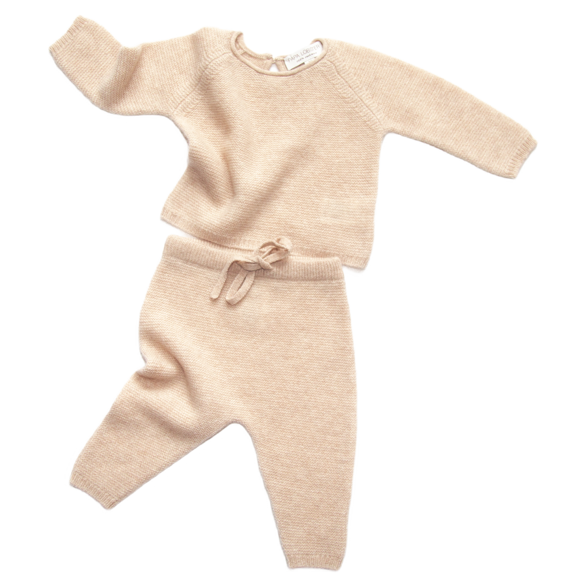 Kaschmir-Baby-Set ANOUK (Pulli & Hose) 