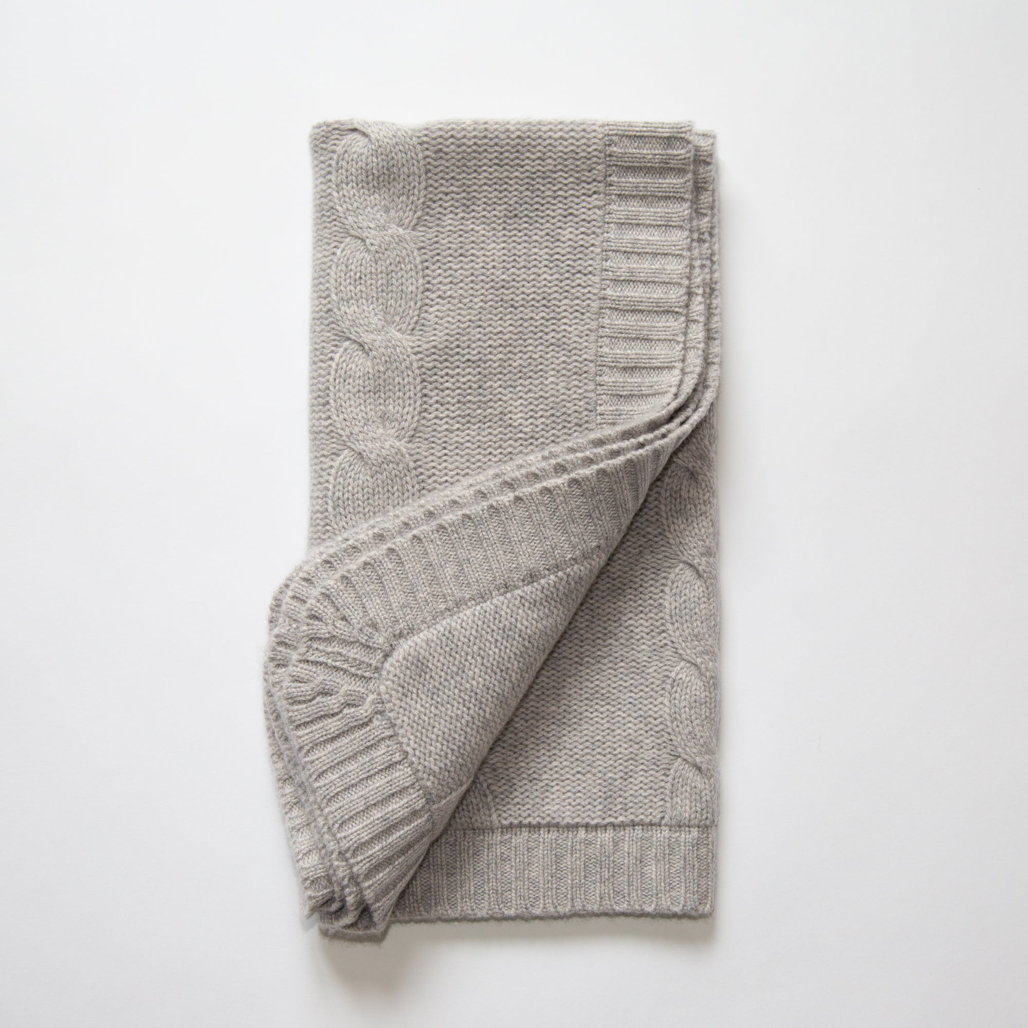 Babydecke JULES mit Zopfmuster