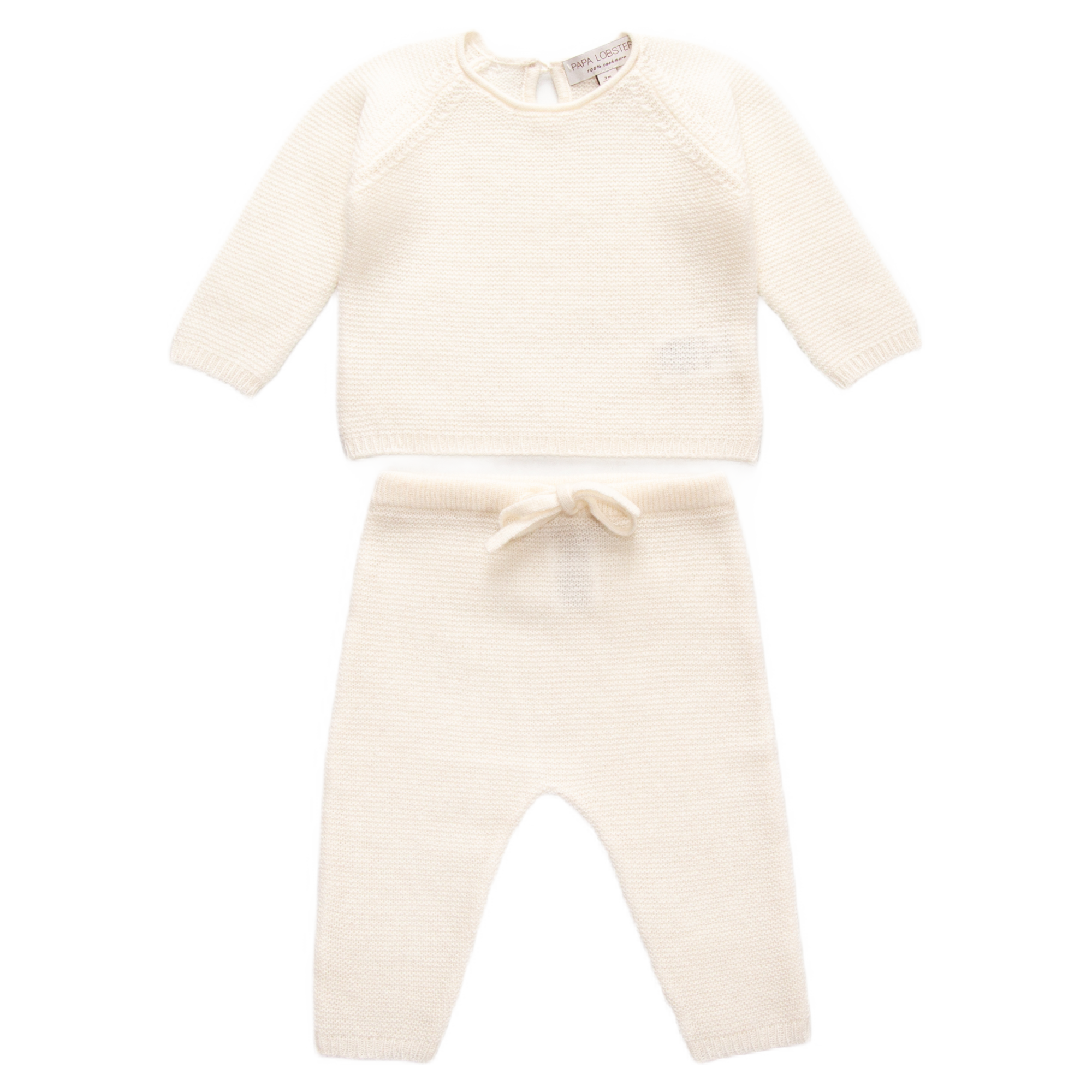 Kaschmir-Baby-Set ANOUK (Pulli & Hose) 