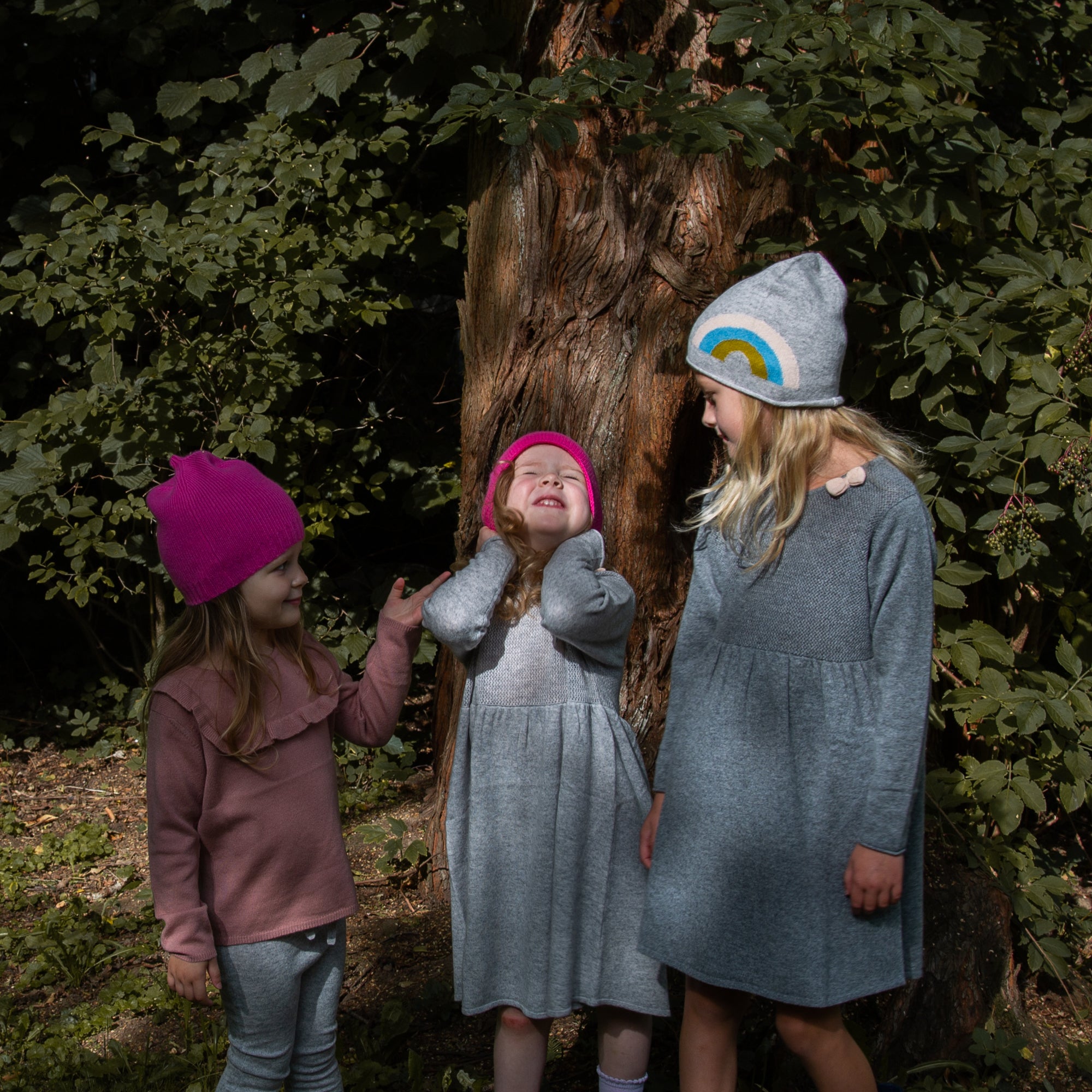 Kaschmir-Strickkleid CLARA mit Schleife