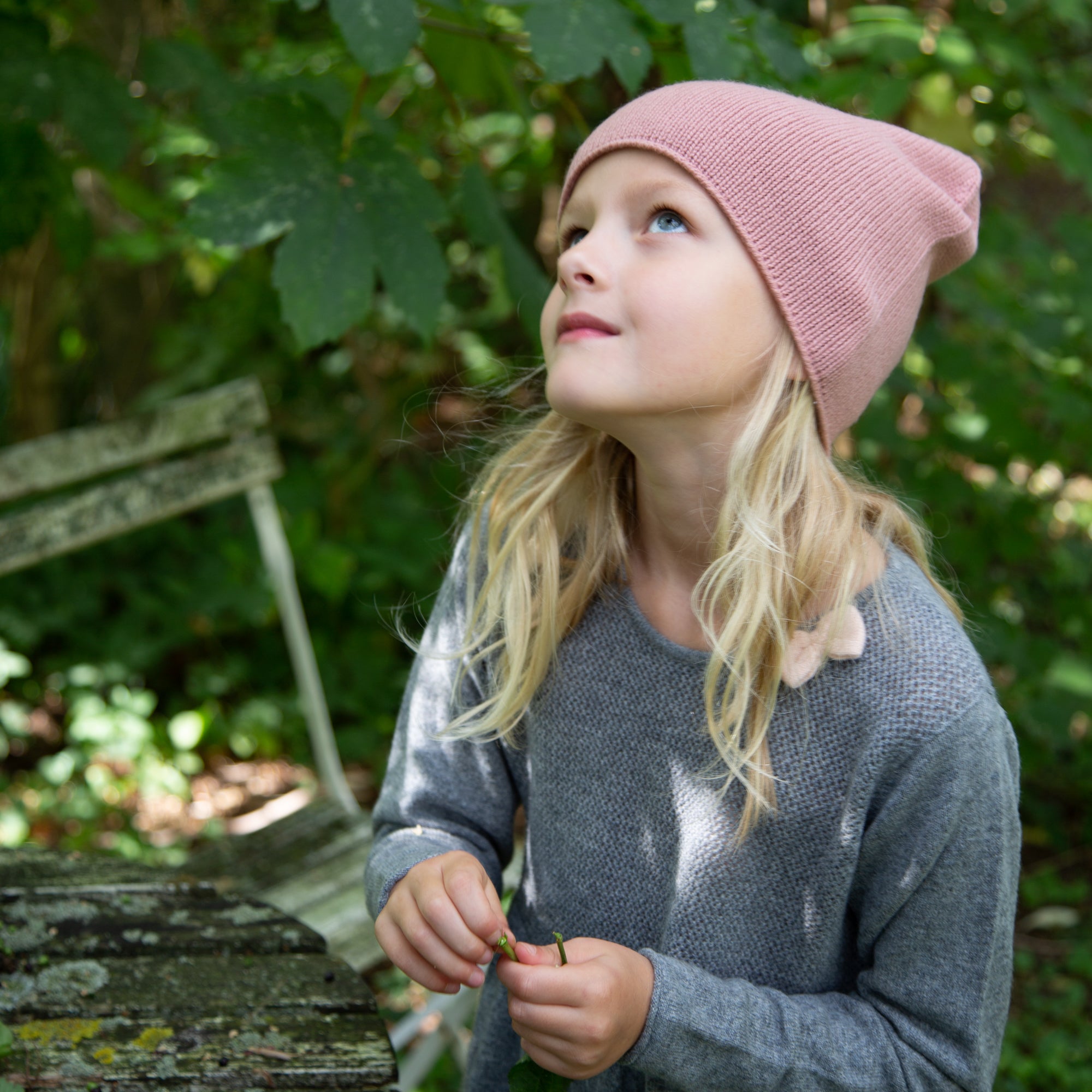 Kaschmir-Strickkleid MATHILDA mit Schleife